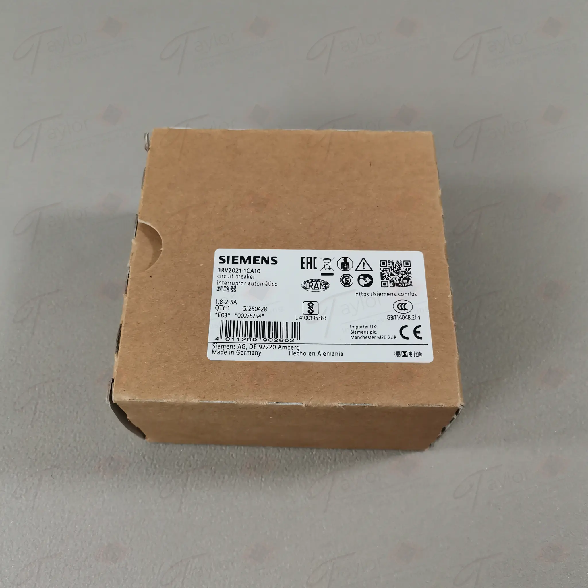 Produktfoto 1 von Siemens 3RV2021-1CA10 / 3RV2 021-1CA10 NEU OVP
