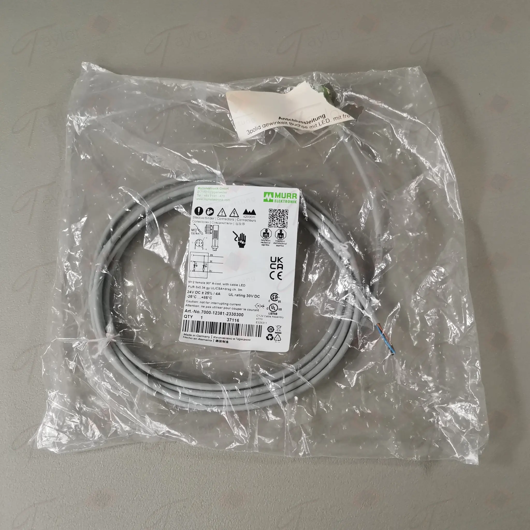 Produktfoto 1 von Murr 7000-12381-2330300 NEU OVP