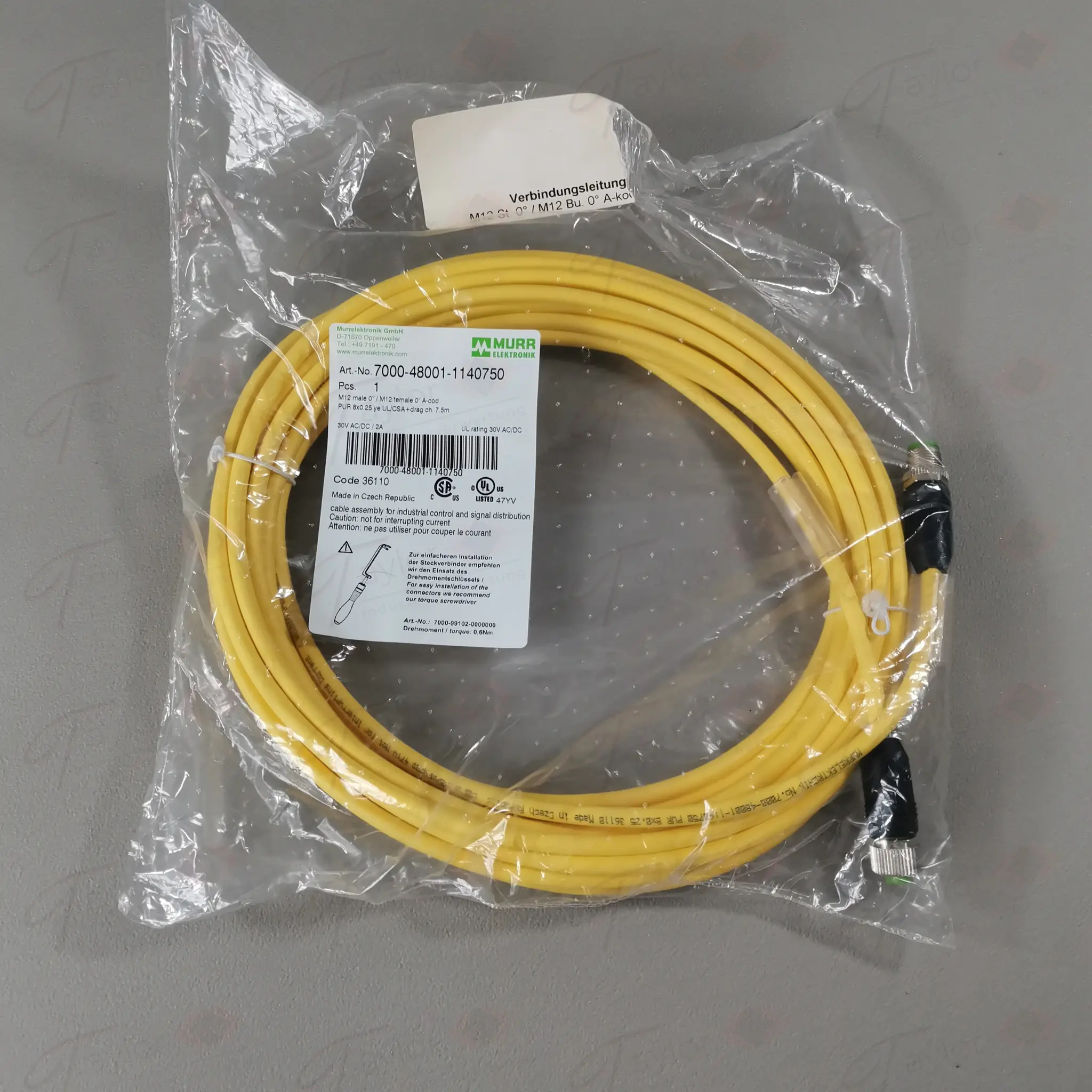 Produktfoto 1 von Murr 7000-48001-1140750 NEU OVP