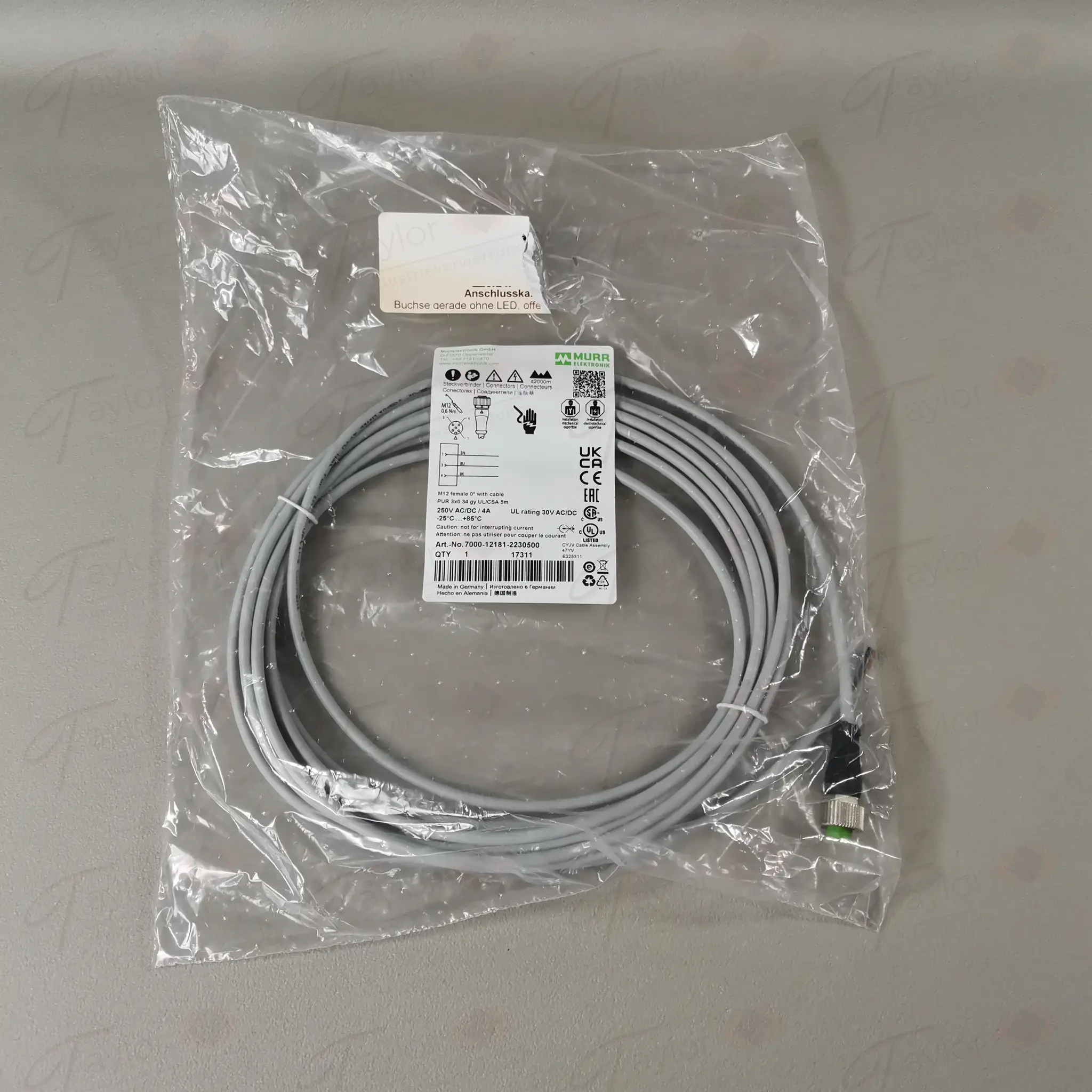 Produktfoto 1 von Murr 7000-12181-2230500 NEU OVP