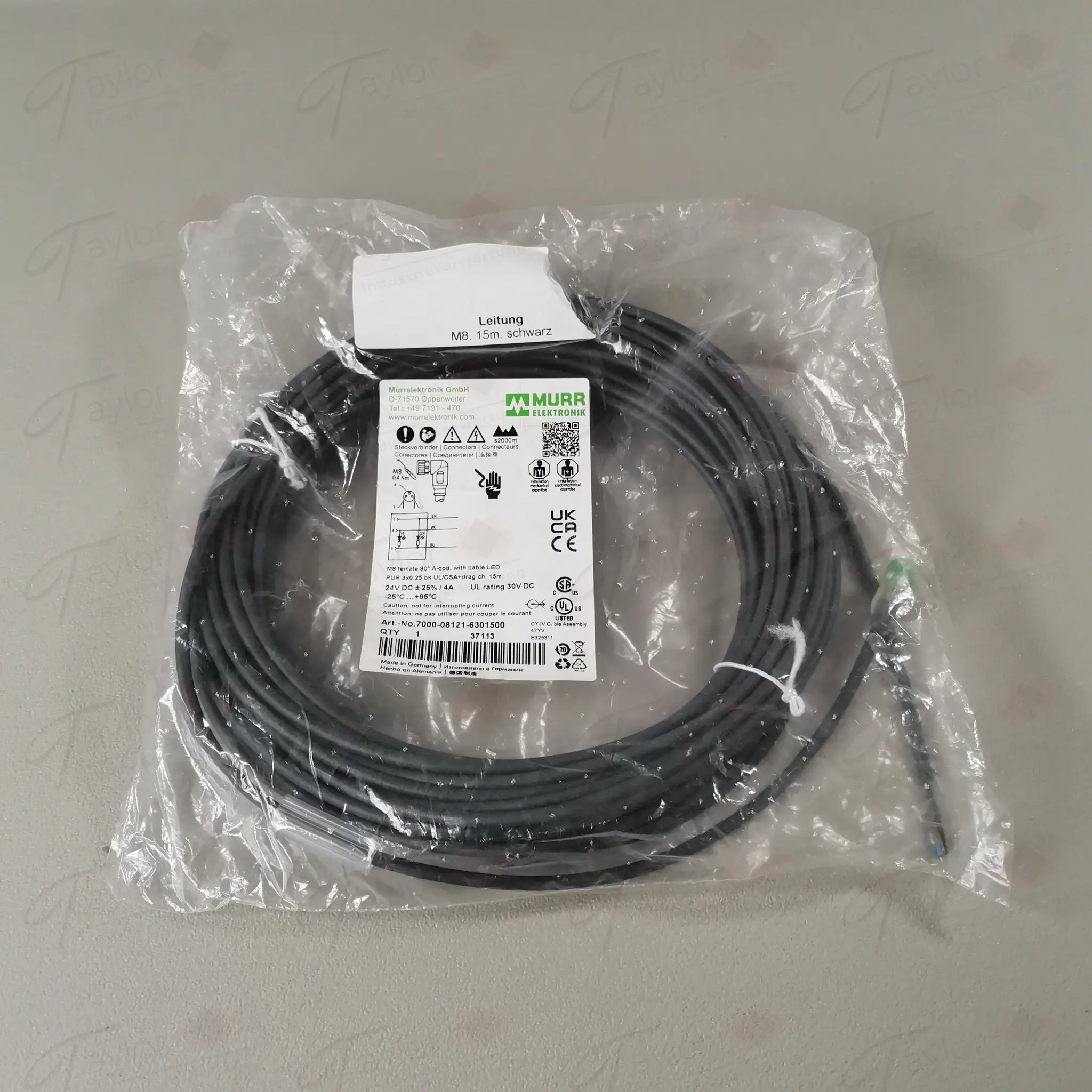 Produktfoto 1 von Murr 7000-08121-6301500 NEU OVP