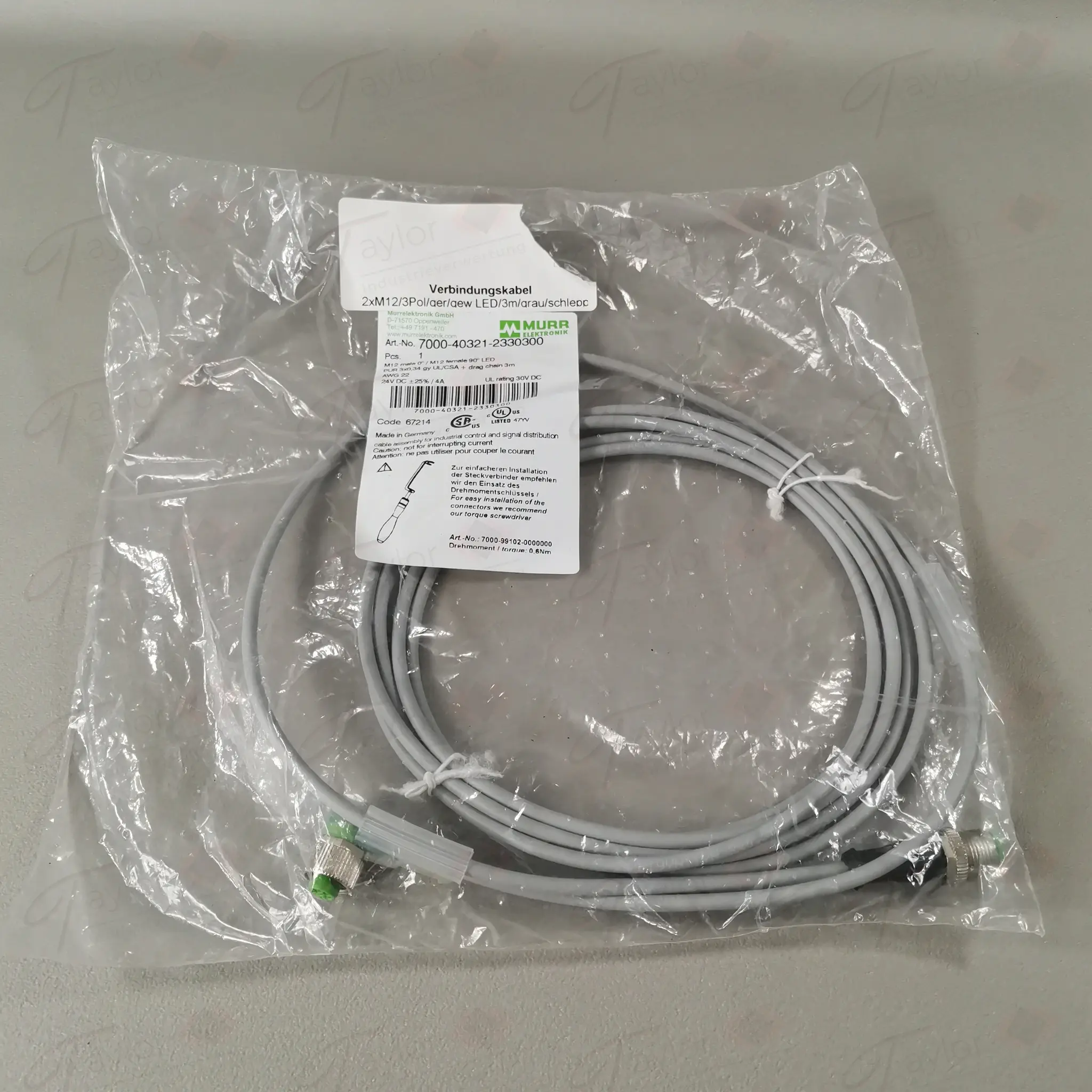 Produktfoto 1 von Murr 7000-40321-2330300 NEU OVP