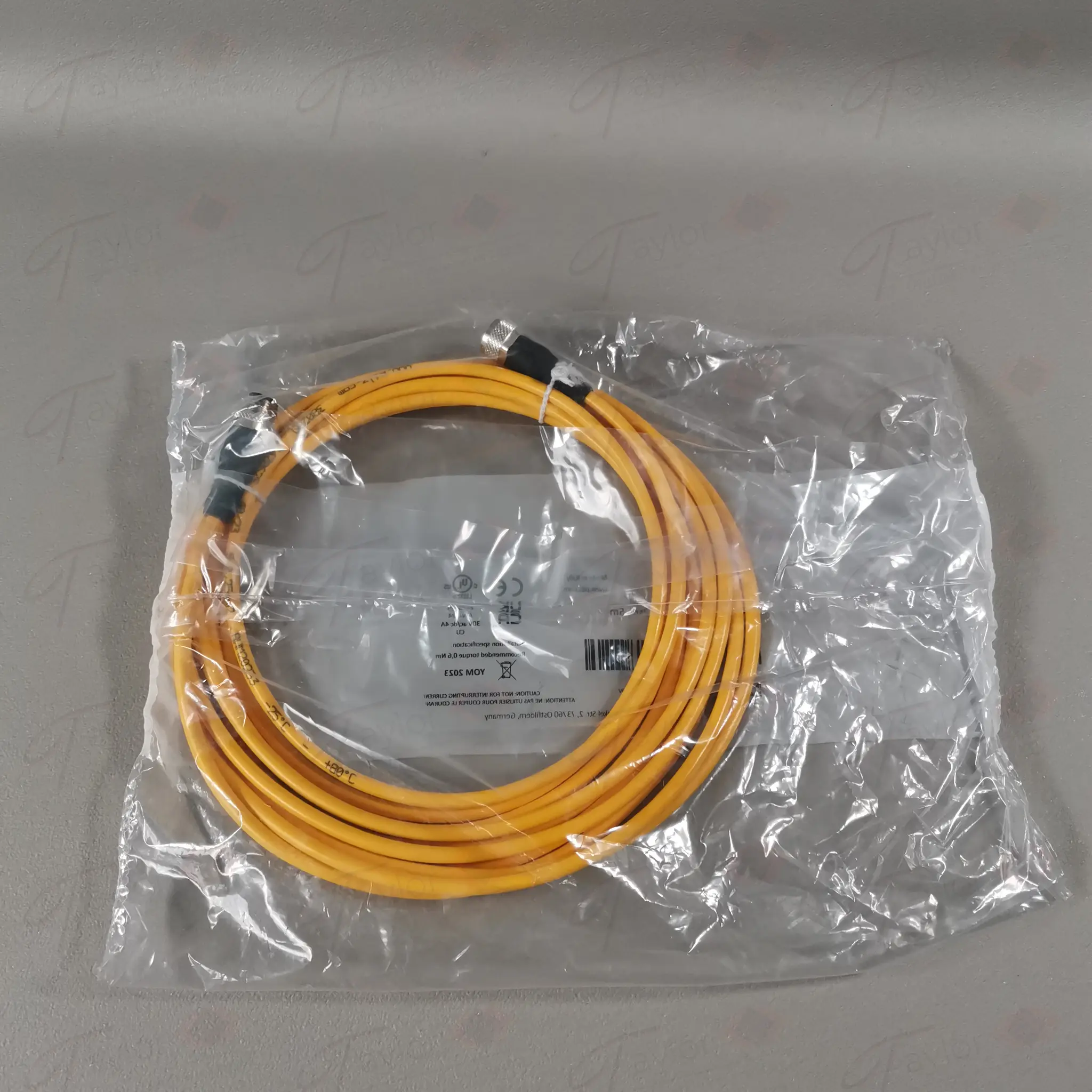 Produktfoto 1 von Pilz 380209 PSS67 Cable M12sf M12sm, 5m NEU OVP