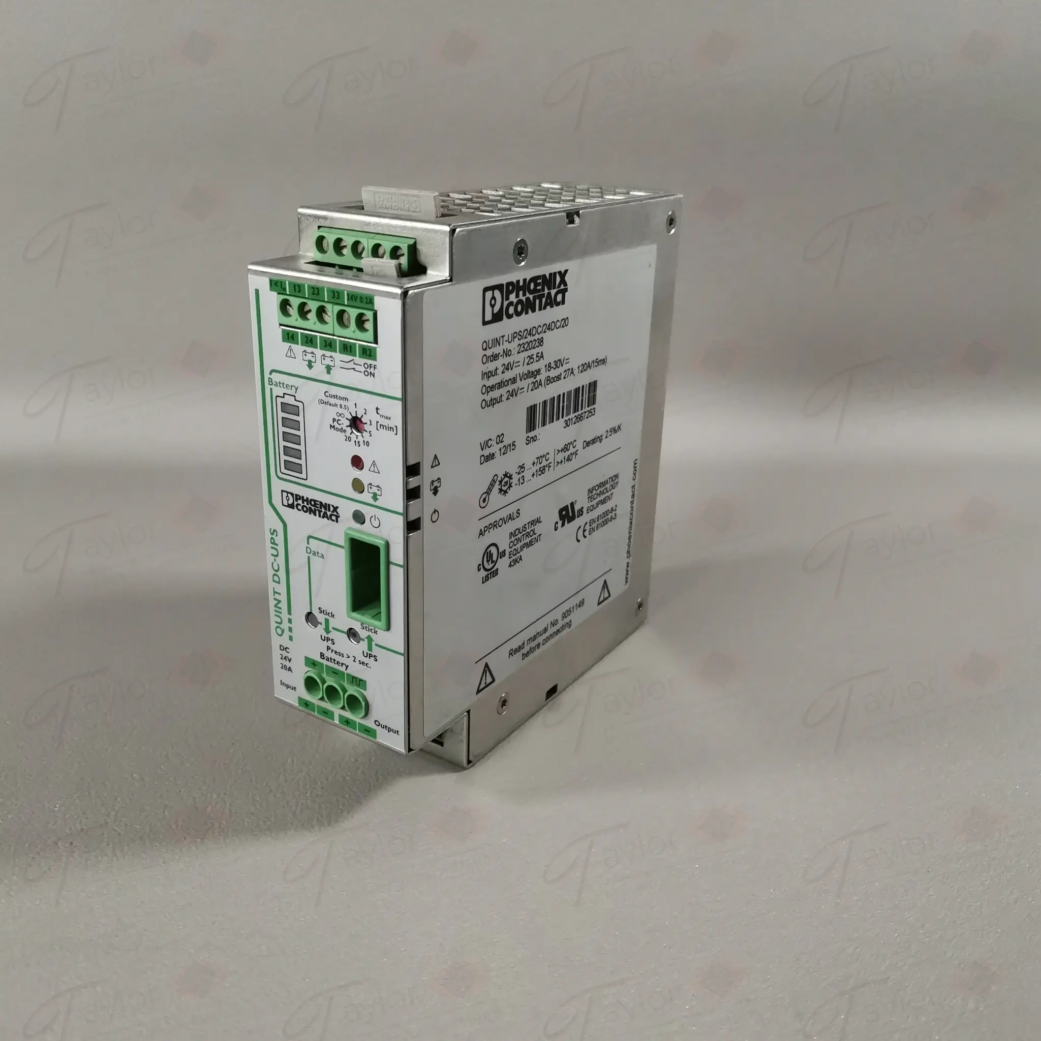 Produktfoto 1 von Phoenix Contact 2320238 QUINT-UPS/24DC/20