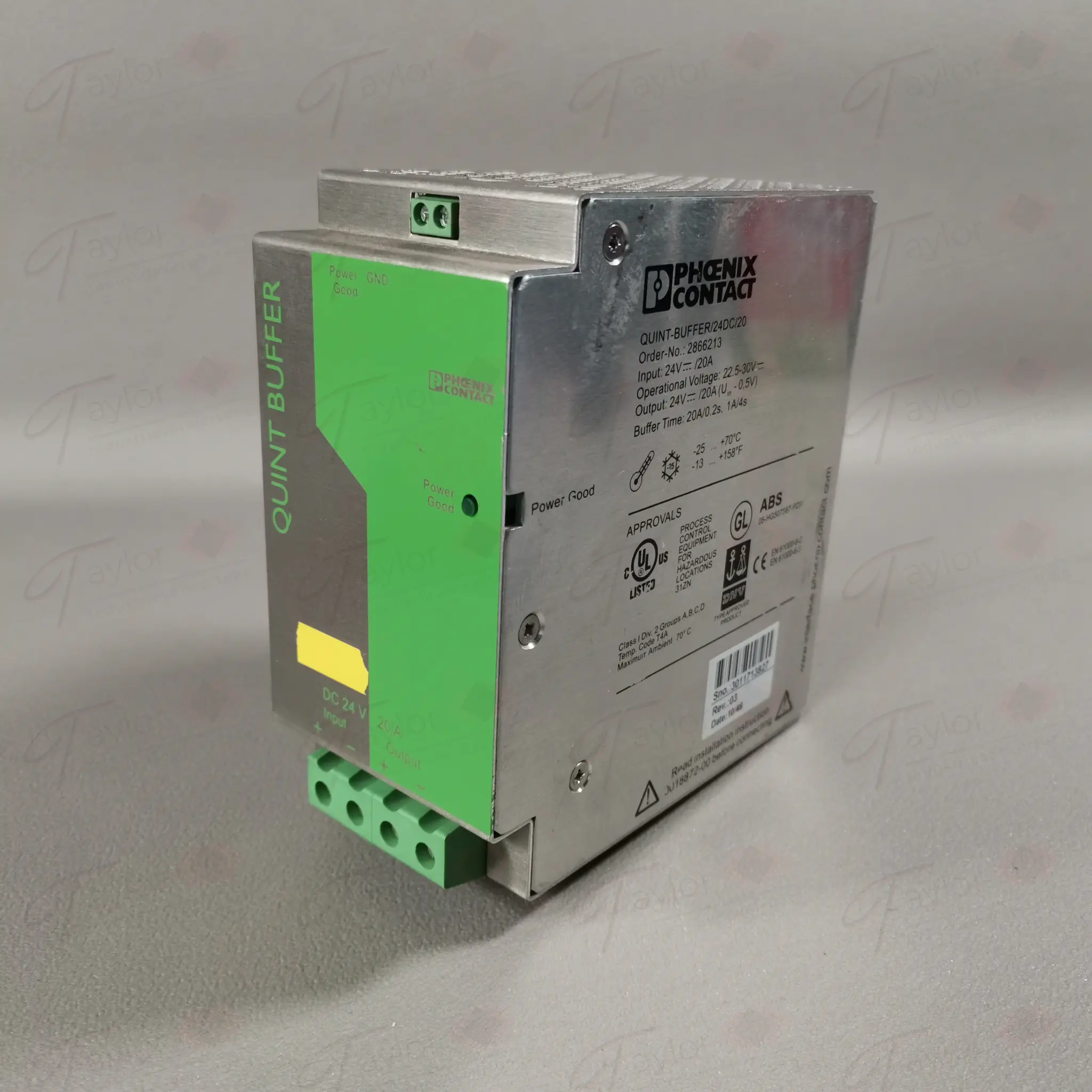 Produktfoto 1 von Phoenix Contact 2866213 QUINT-BUFFER/24DC/20
