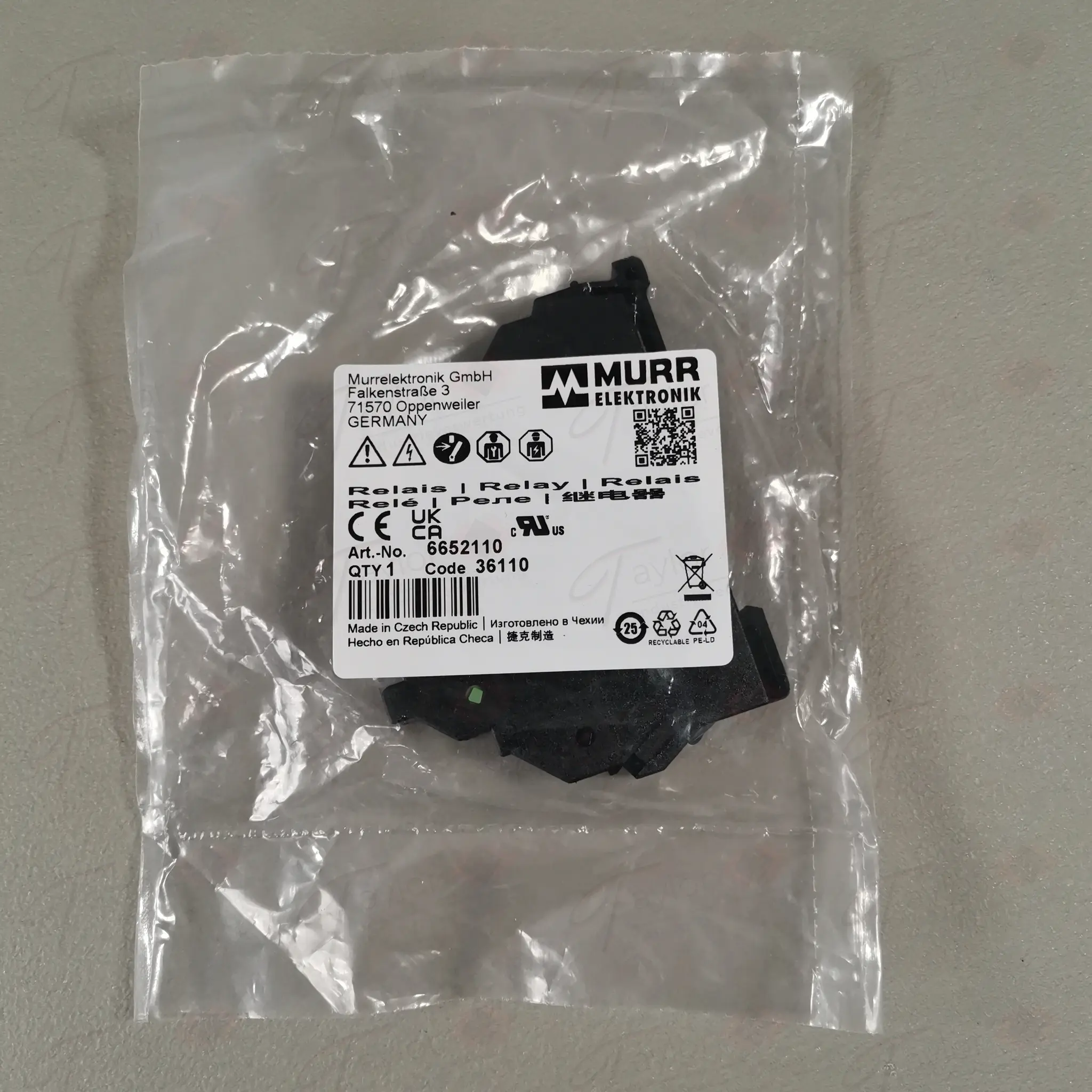 Produktfoto 1 von Murr 6652110 NEU OVP