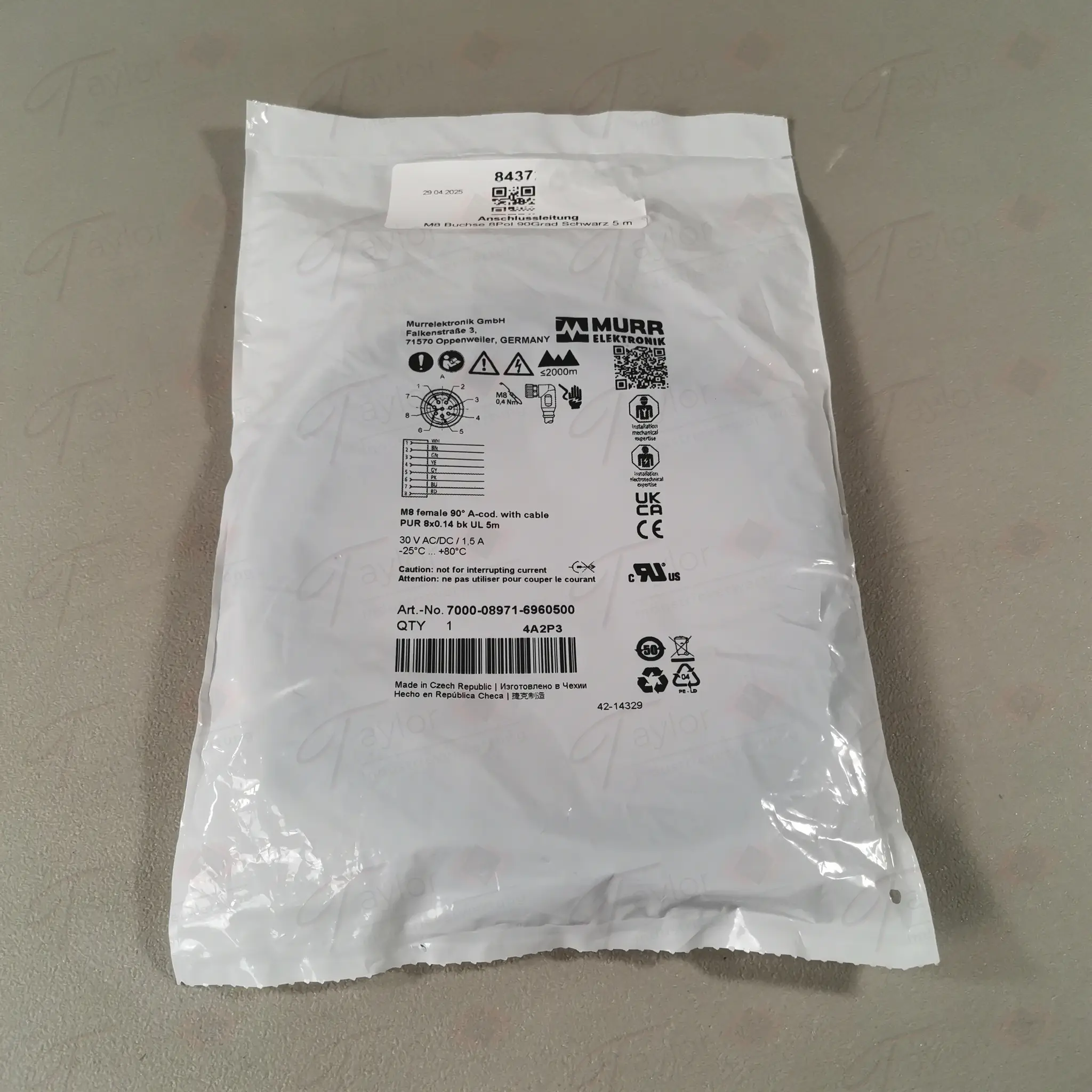 Produktfoto 1 von Murr 7000-08971-6960500 NEU OVP