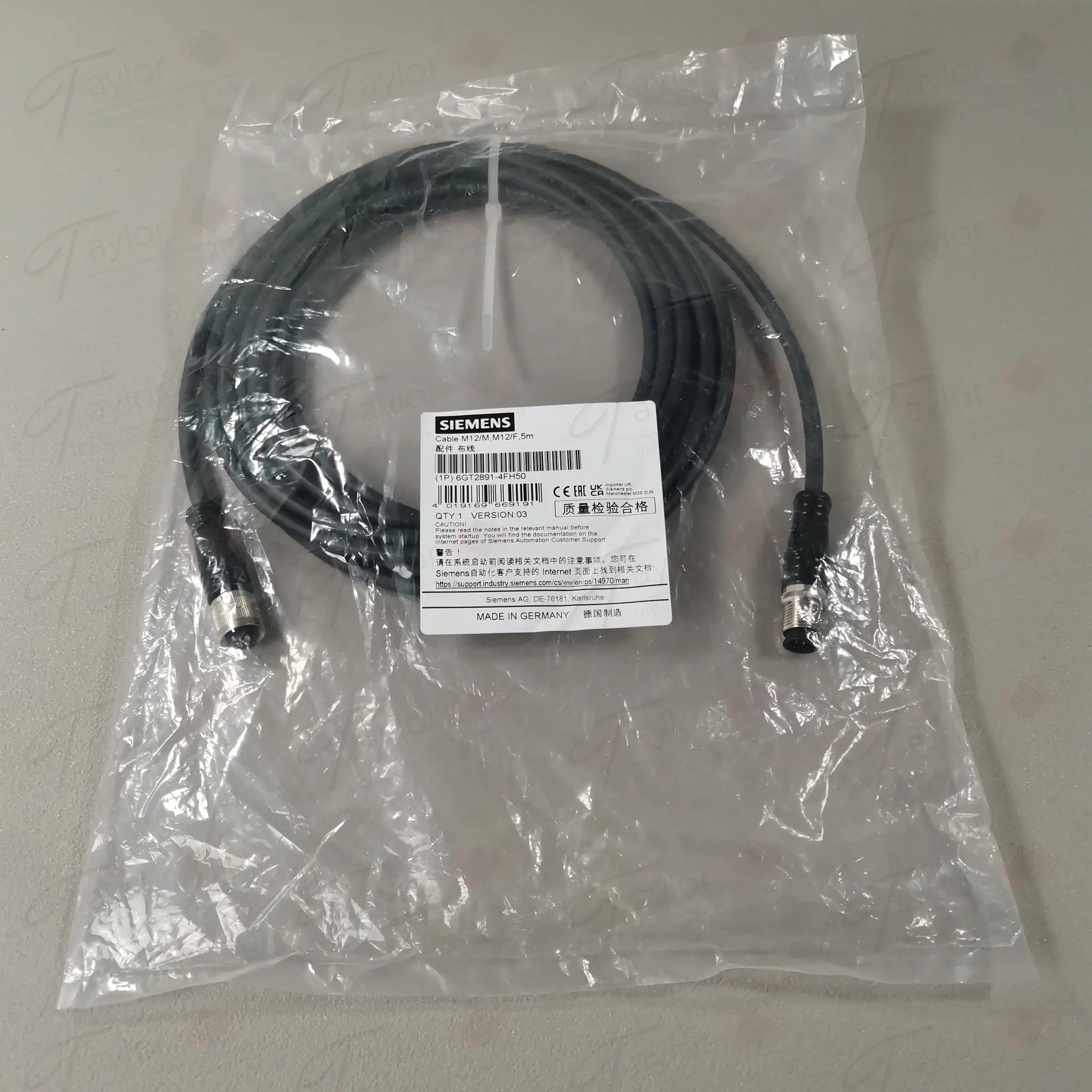 Produktfoto 1 von Siemens 6GT2891-4FH50 / 6GT2 891-4FH50 NEU OVP