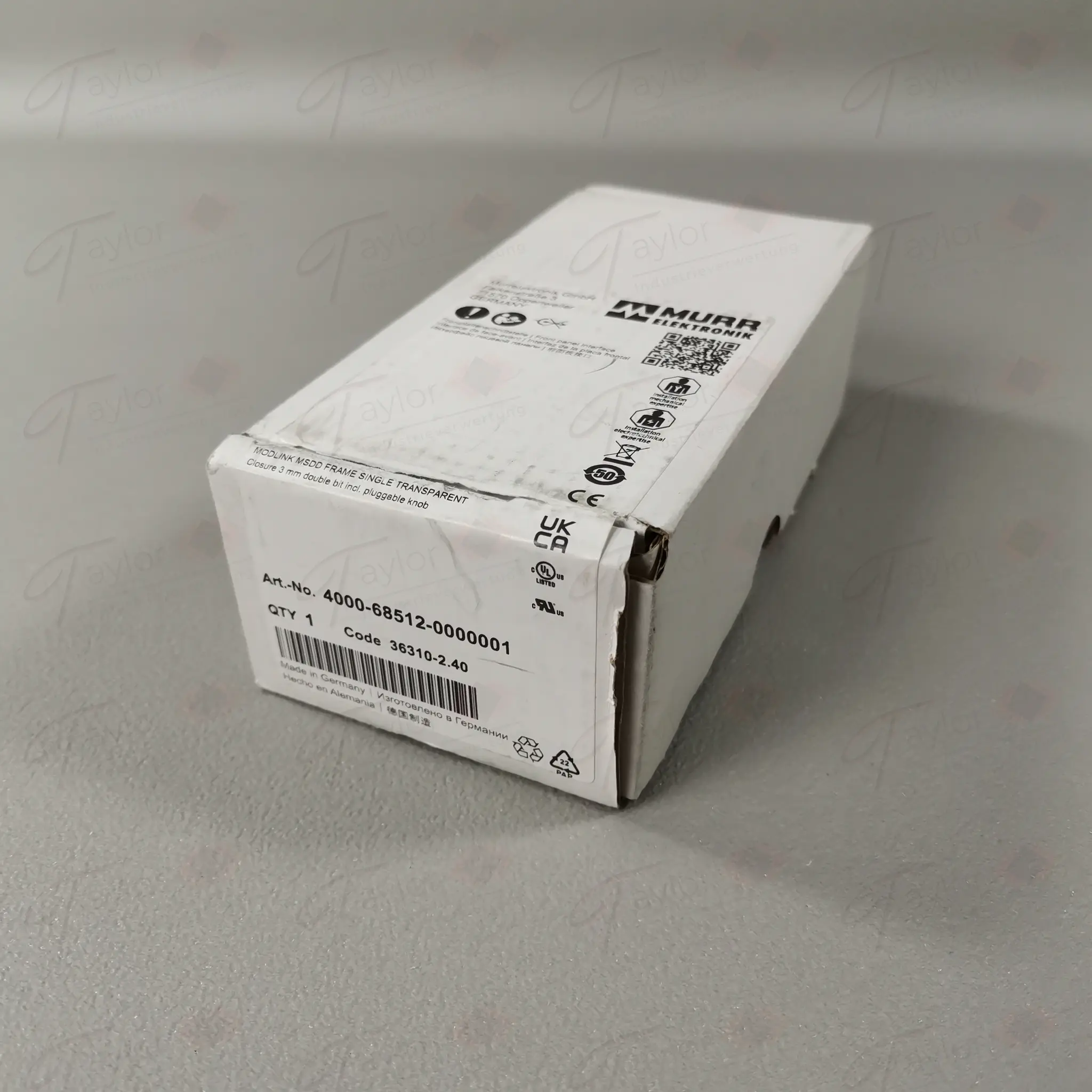 Produktfoto 1 von Murr 4000-68512-0000001 NEU in OVP Siegel offen