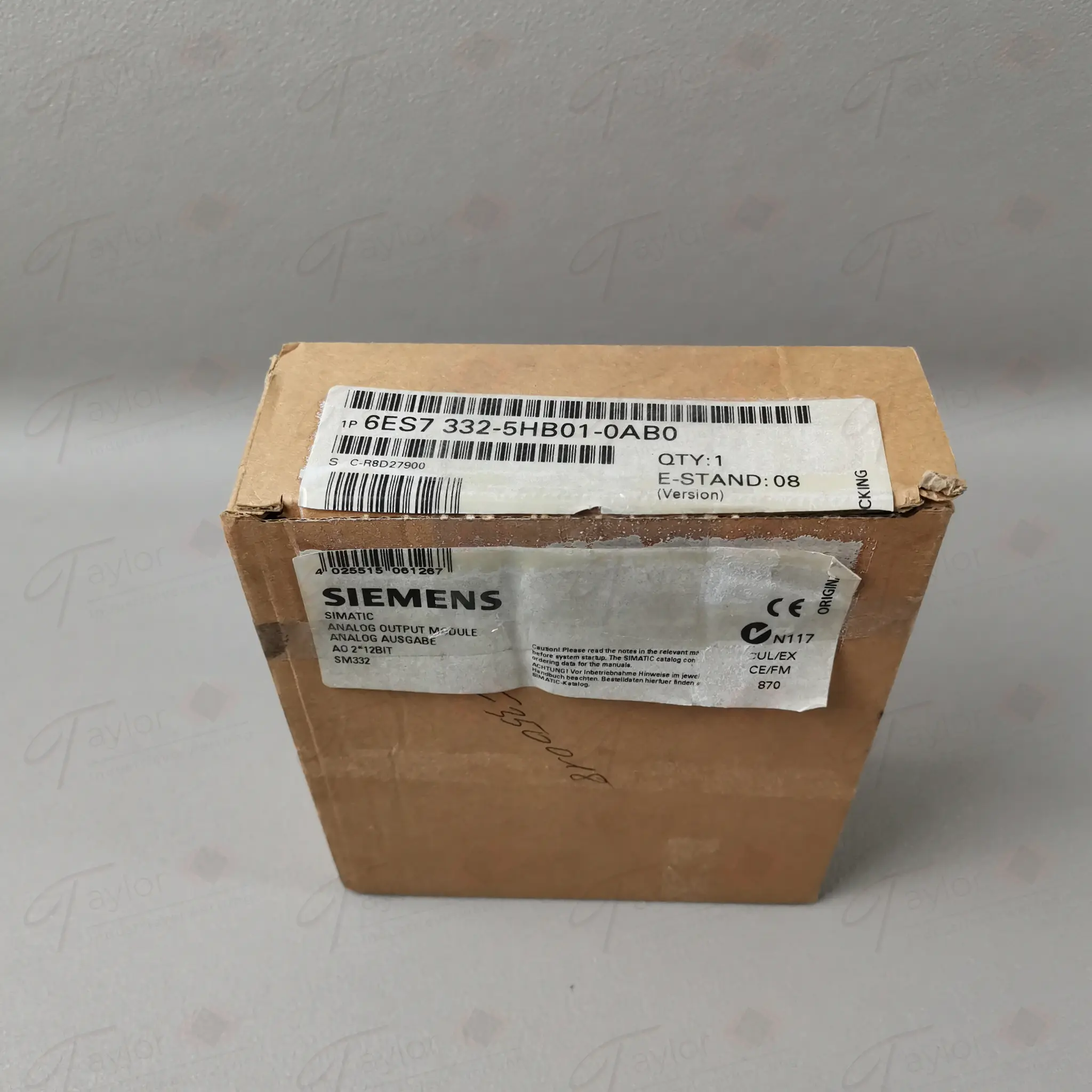 Produktfoto 1 von Siemens 6ES7 332-5HB01-0AB0 / 6ES7332-5HB01-0AB0 NEU OVP Siegel offen