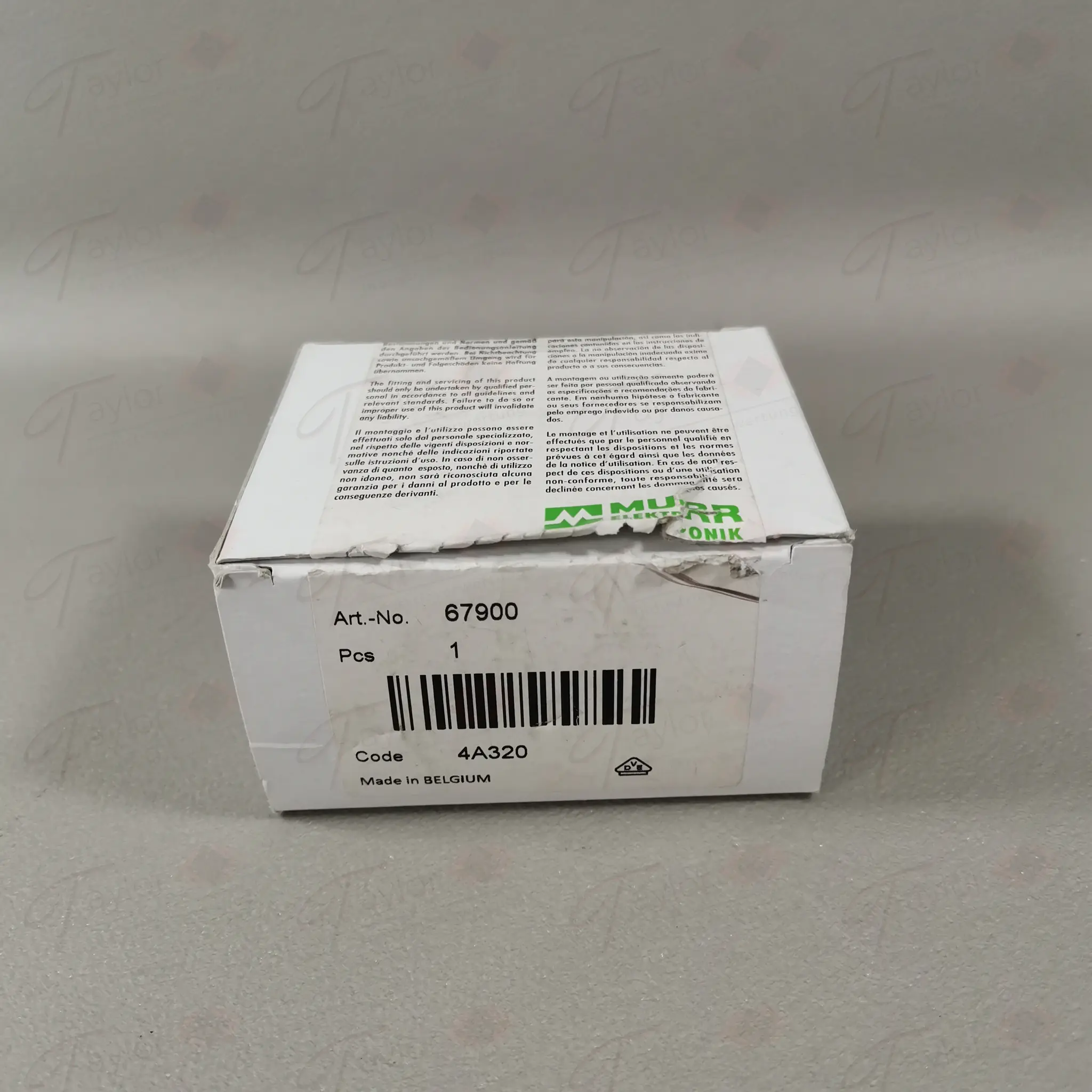 Produktfoto 1 von Murr 67900 NEU in OVP Siegel offen