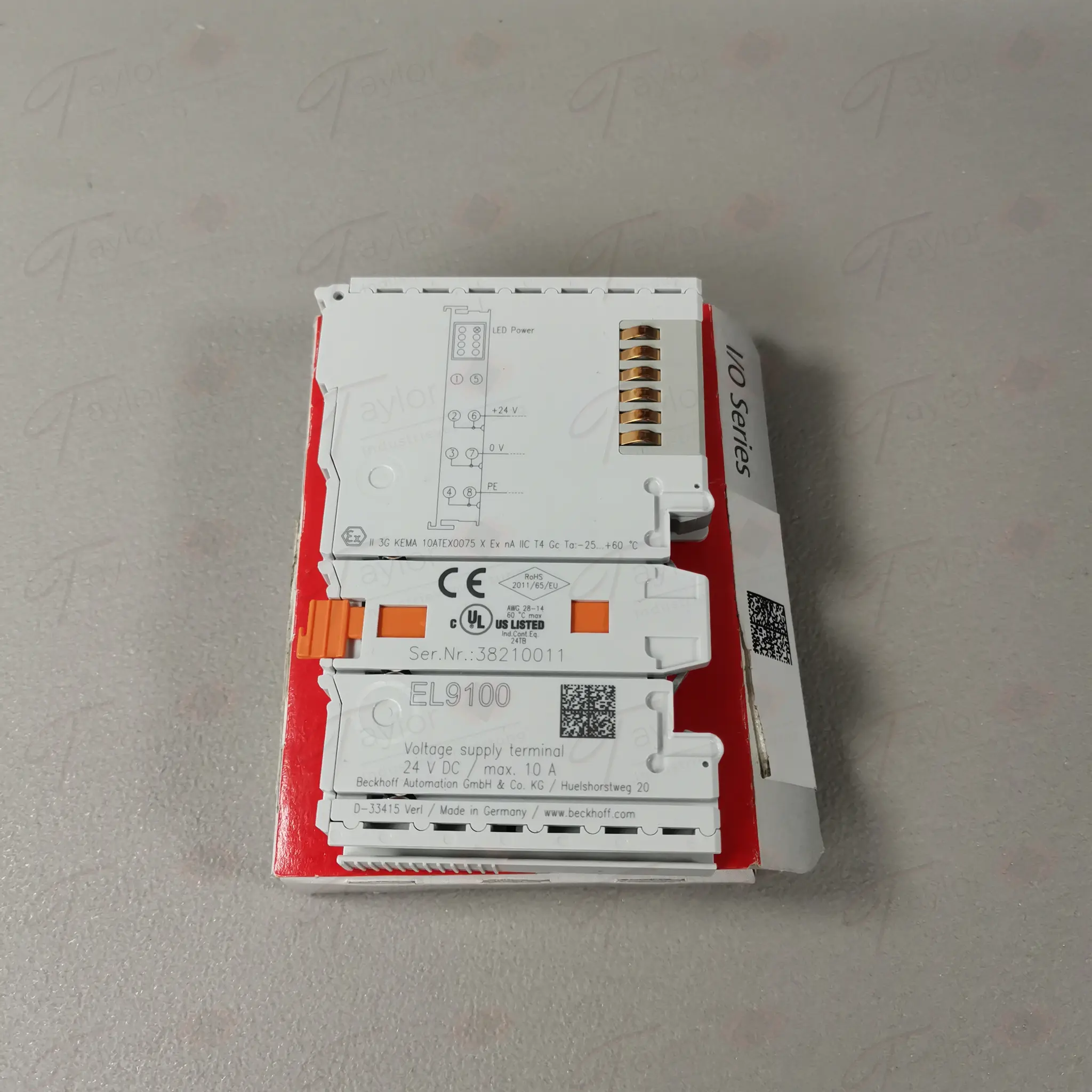 Produktfoto 1 von Beckhoff EL9100 / EL 9100 NEU in OVP Siegel offen