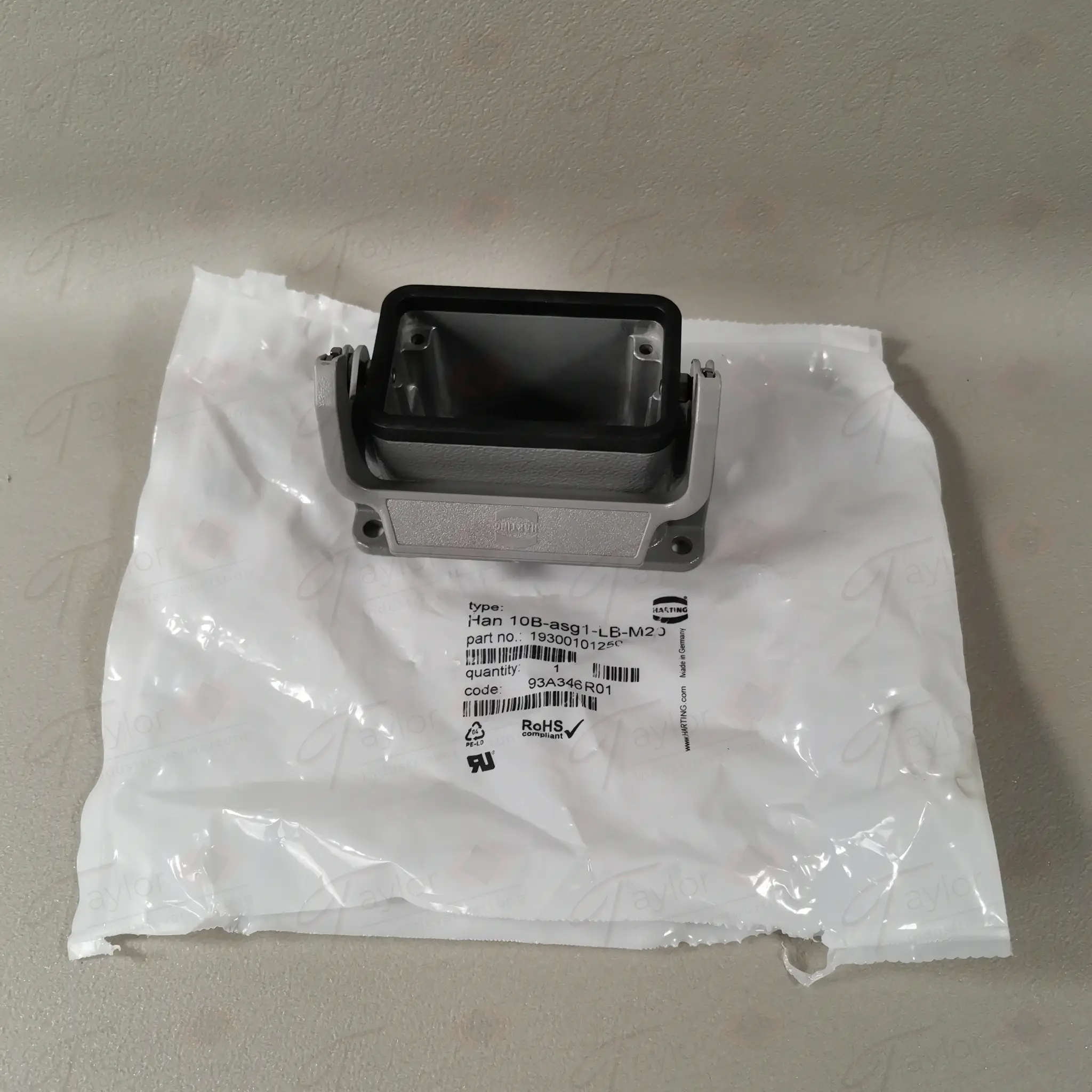 Produktfoto 1 von Harting Han 10B-asg1-LB-M20 19300101250 NEU in OVP