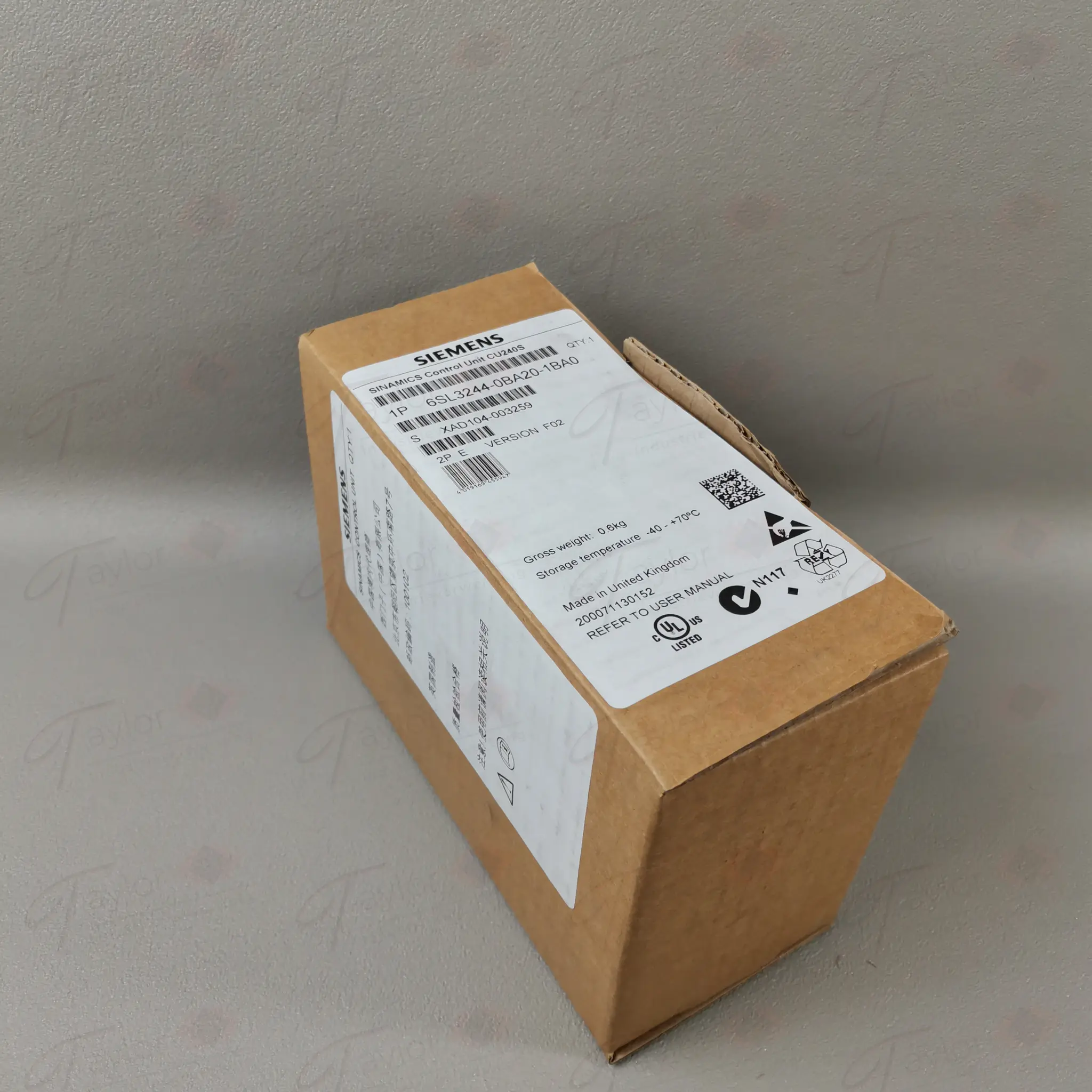 Produktfoto 1 von Siemens 6SL3244-0BA20-1BA0 / 6SL3 244-0BA20-1BA0 NEU OVP