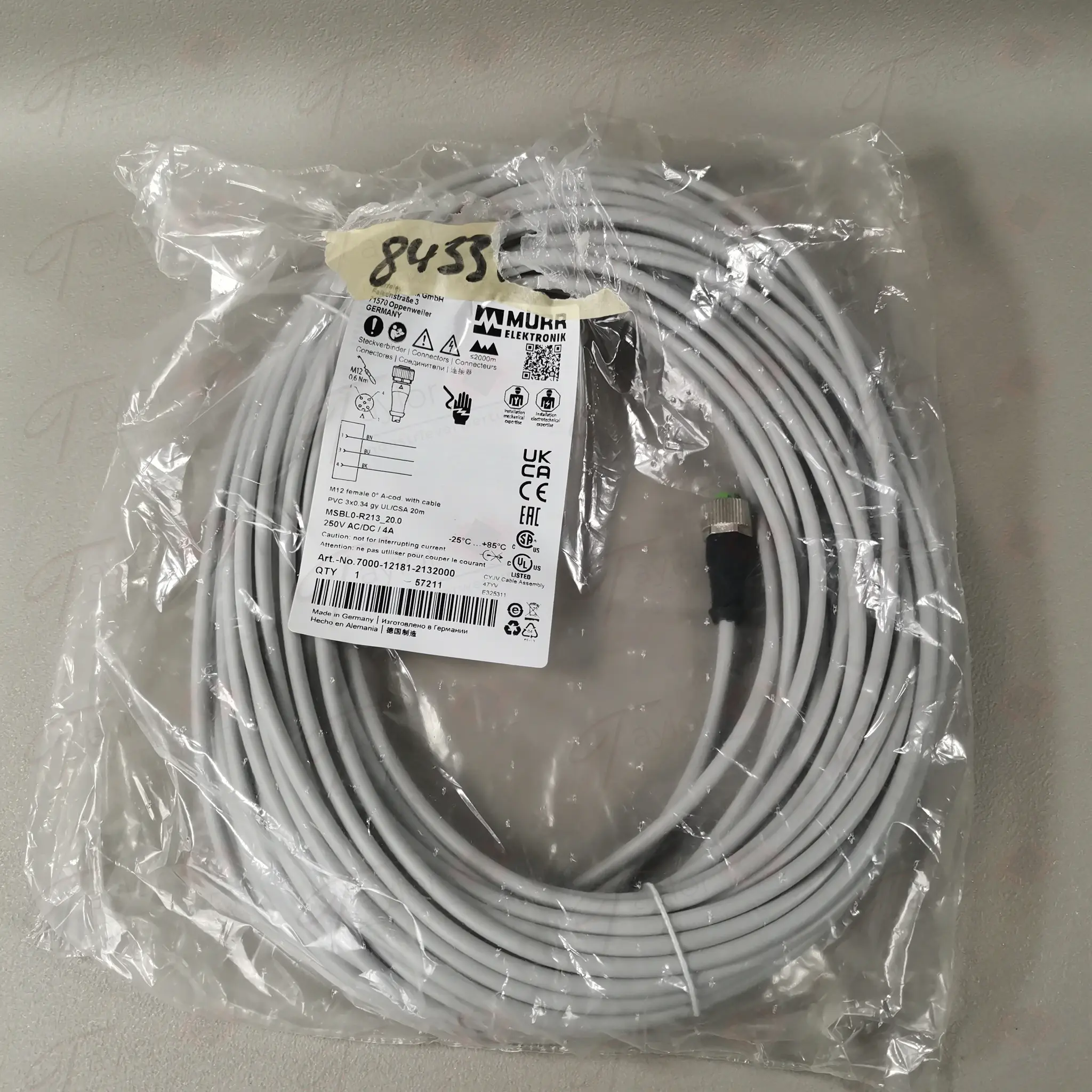 Produktfoto 1 von Murr 7000-12181-2132000 NEU OVP