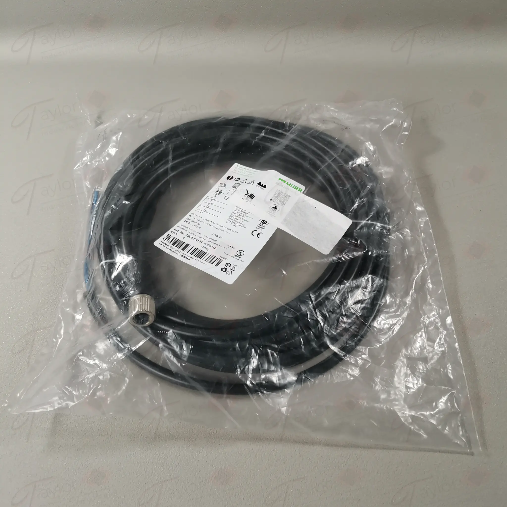 Produktfoto 1 von Murr 7000-P4121-P070750 NEU OVP