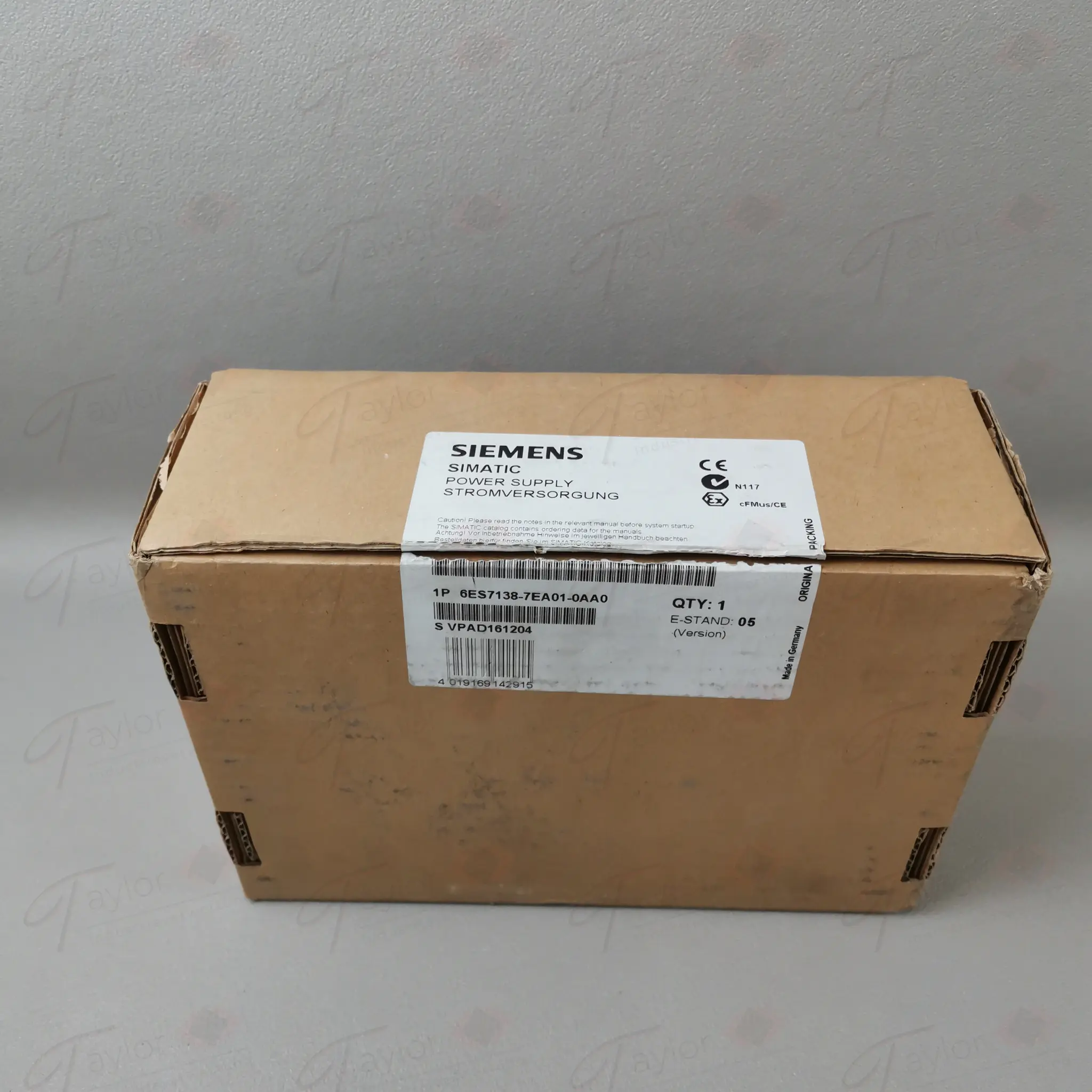 Produktfoto 1 von Siemens 6ES7138-7EA01-0AA0 / 6ES7 138-7EA01-0AA0 NEU in OVP Siegel offen