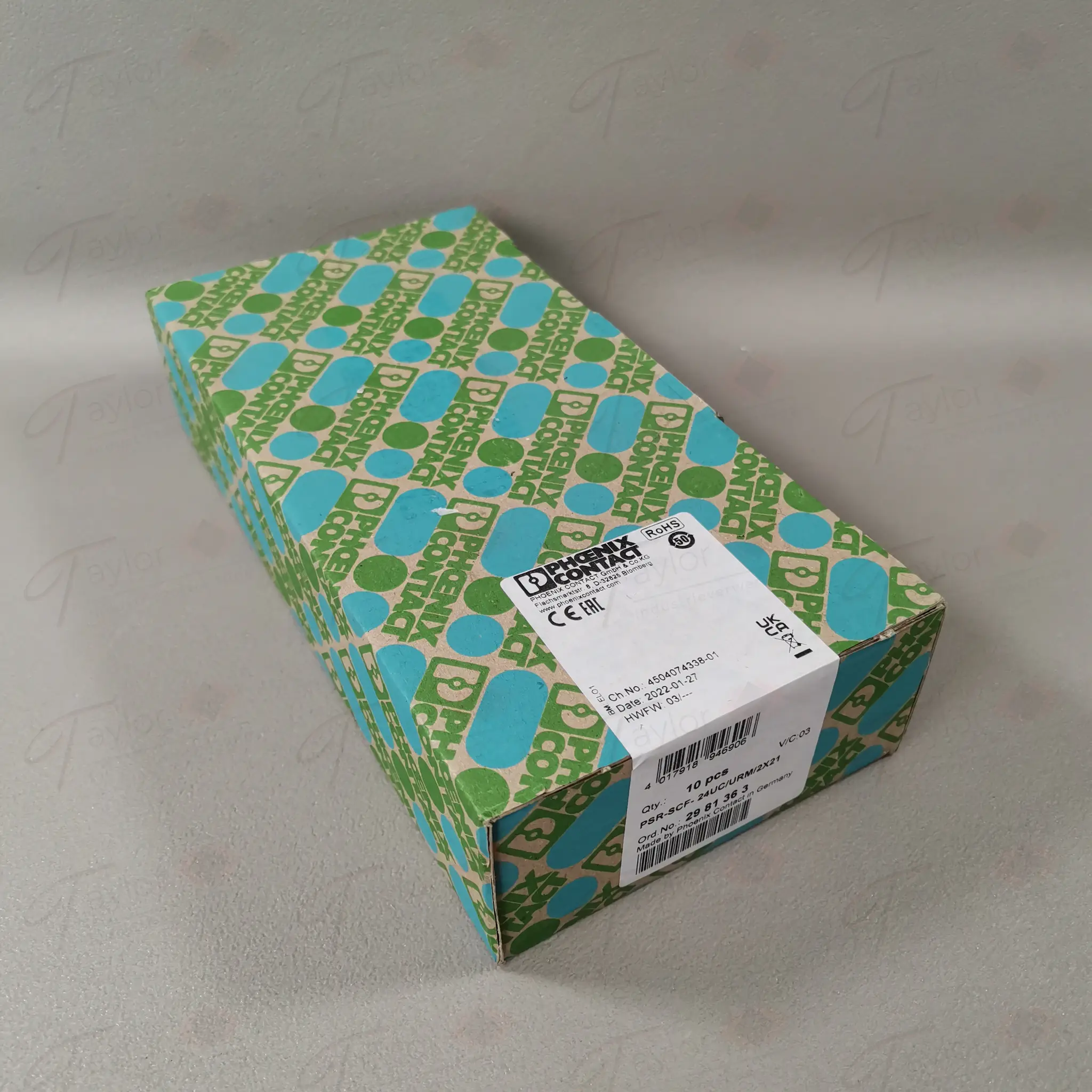 Produktfoto 1 von Phoenix Contact 2981363 PSR-SCF- 24UC/URM/2X21 10 Stk NEU OVP versiegelt