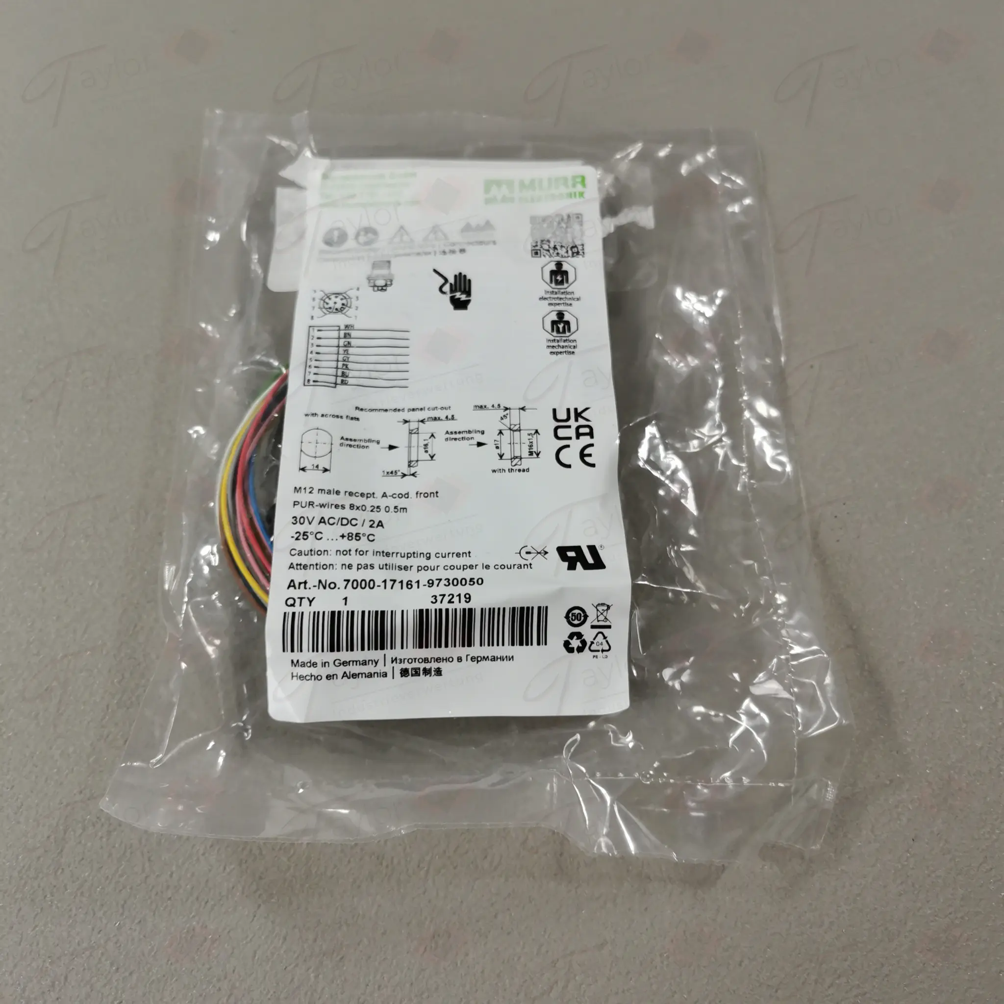 Produktfoto 1 von Murr 7000-17161-9730050 NEU