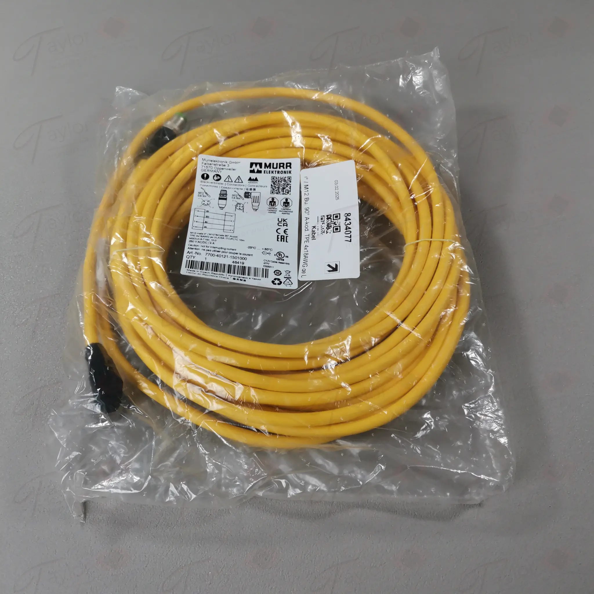 Produktfoto 1 von Murr 7700-40121-1501000 NEU OVP