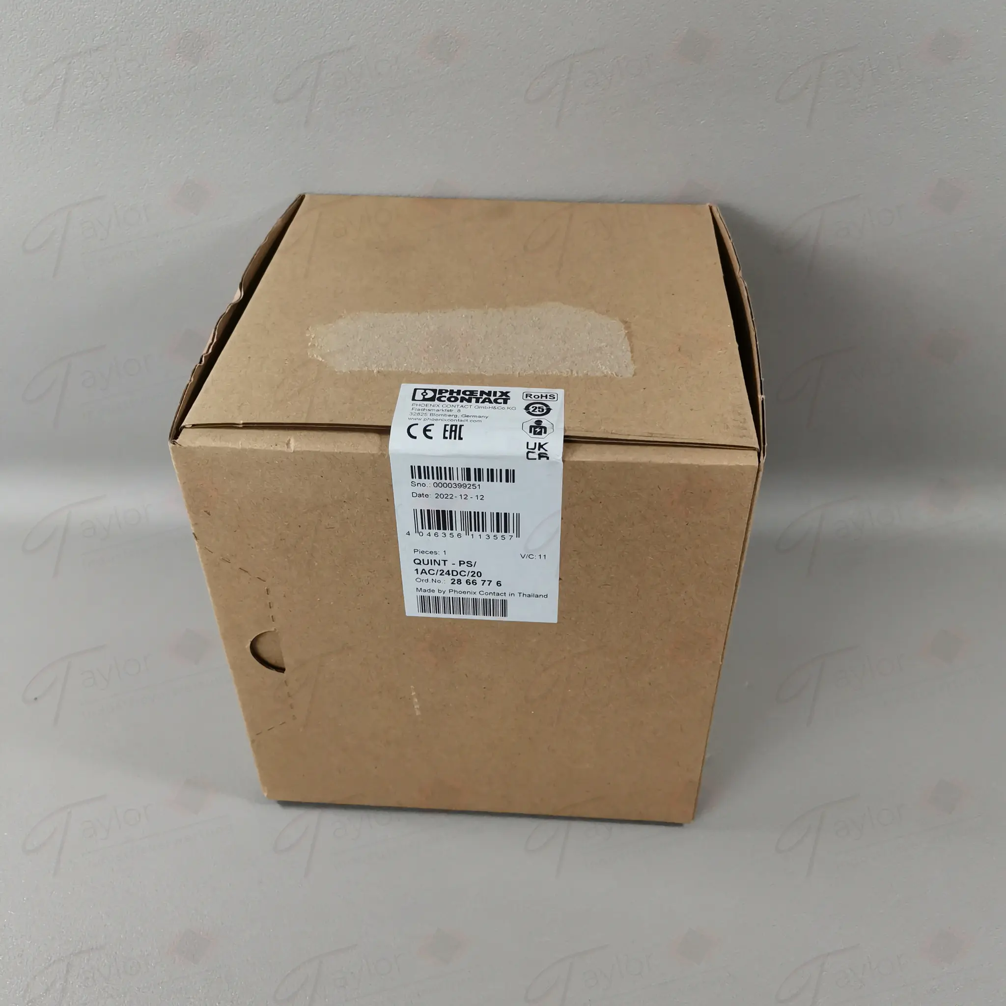 Produktfoto 1 von Phoenix Contact 2866776 QUINT-PS/1AC/24DC/20 NEU OVP versiegelt