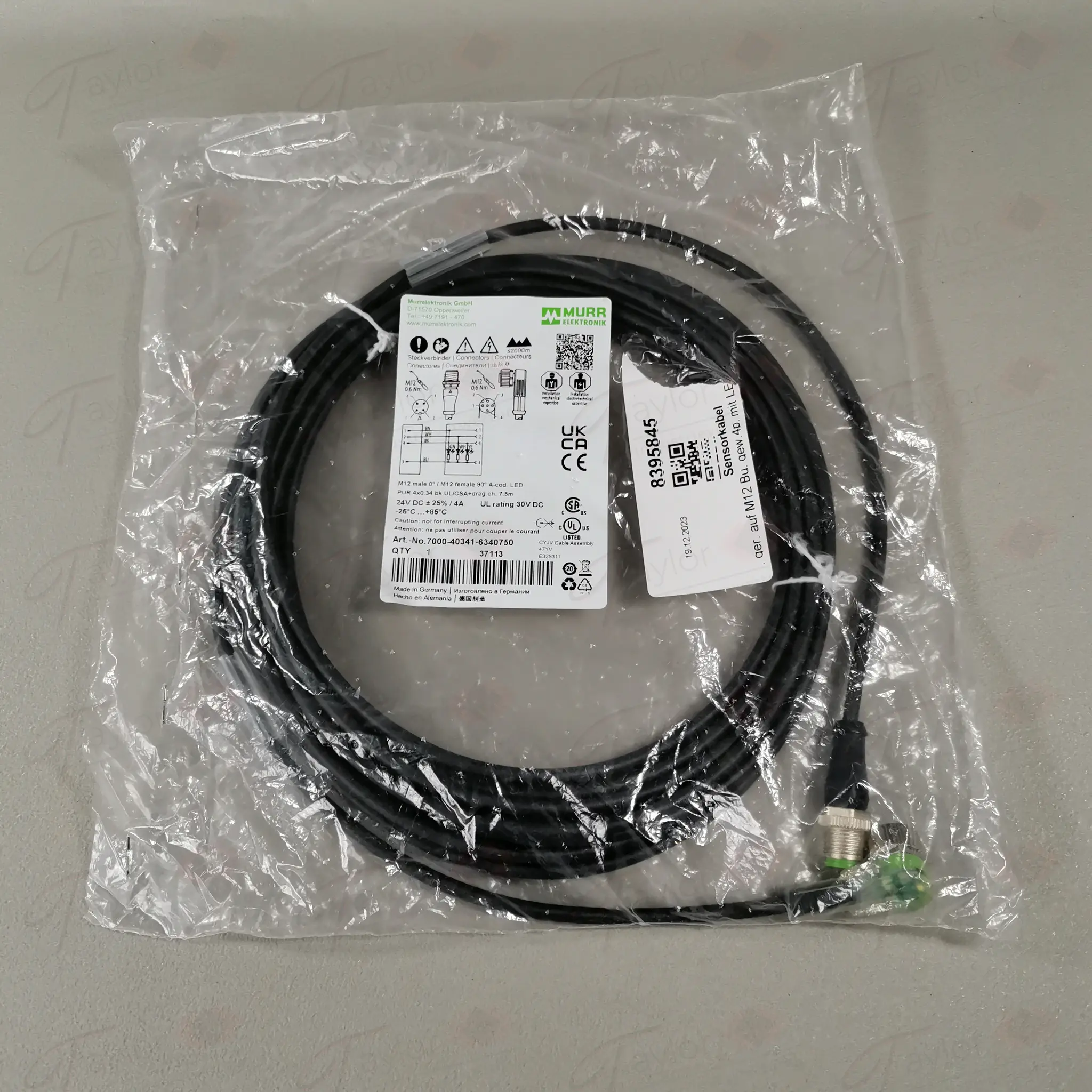 Produktfoto 1 von Murr 7000-40341-6340750 NEU OVP