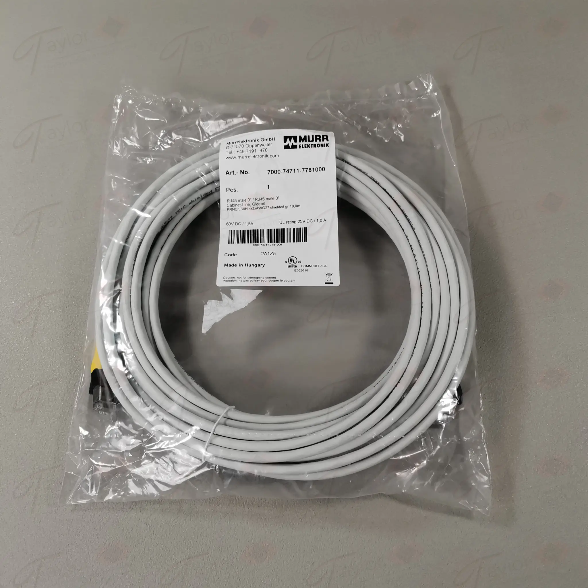 Produktfoto 1 von Murr 7000-74711-7781000 NEU OVP
