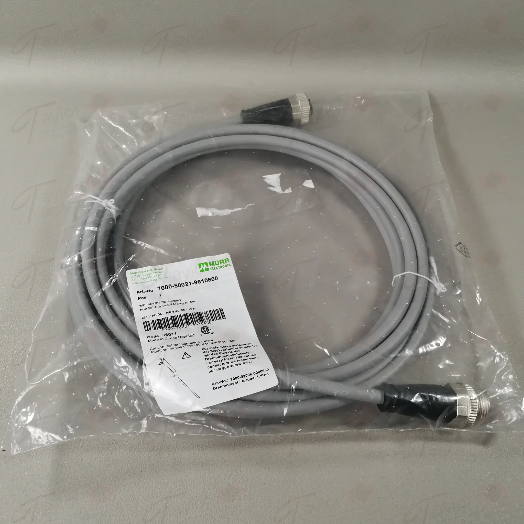 Produktfoto 1 von Murr 7000-50021-9610600 NEU OVP