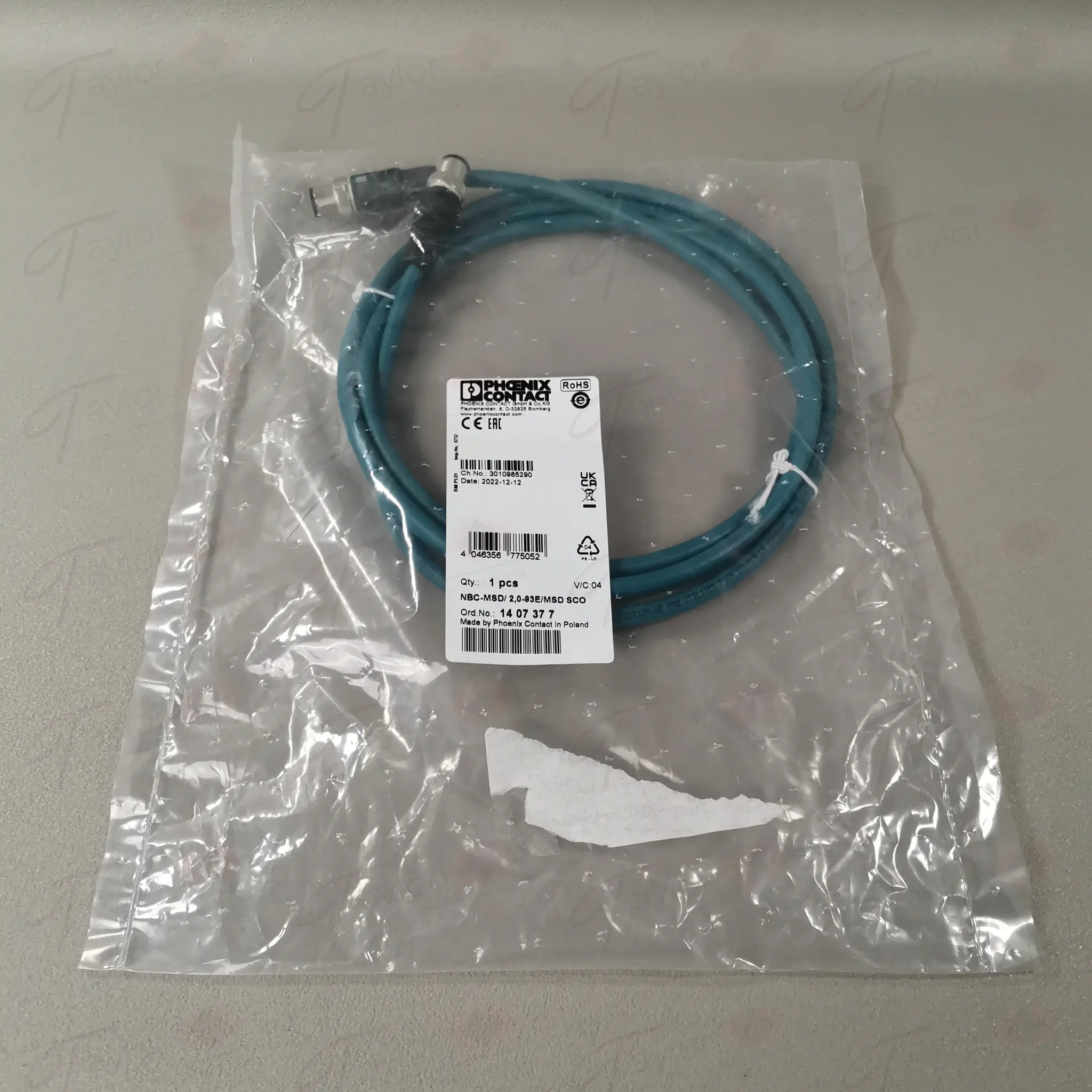 Produktfoto 1 von Phoenix Contact 1407377 NBC-MSD/ 2,0-93E/MSD SCO NEU OVP