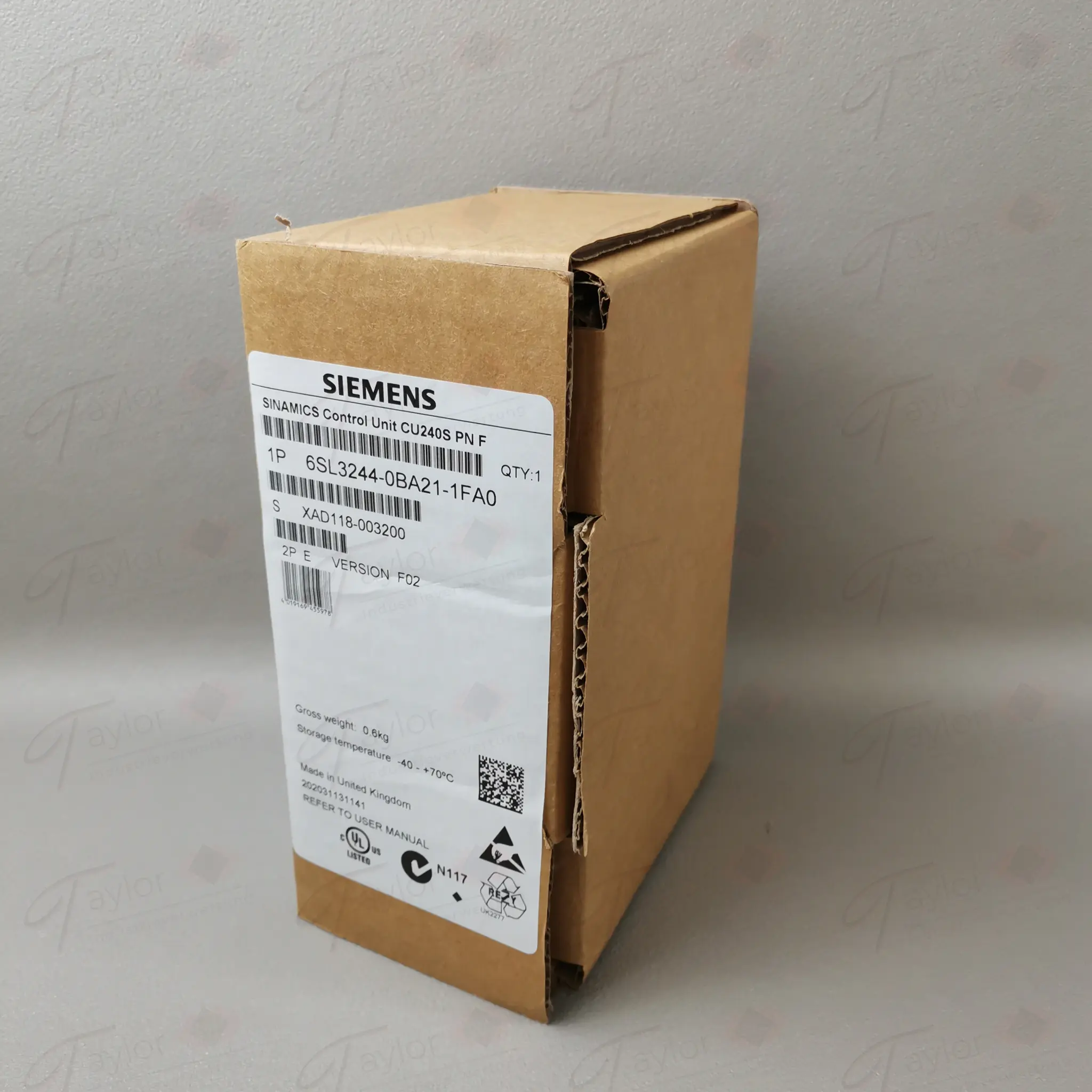 Produktfoto 1 von Siemens 6SL3244-0BA21-1FA0 / 6SL3 244-0BA21-1FA0 NEU OVP