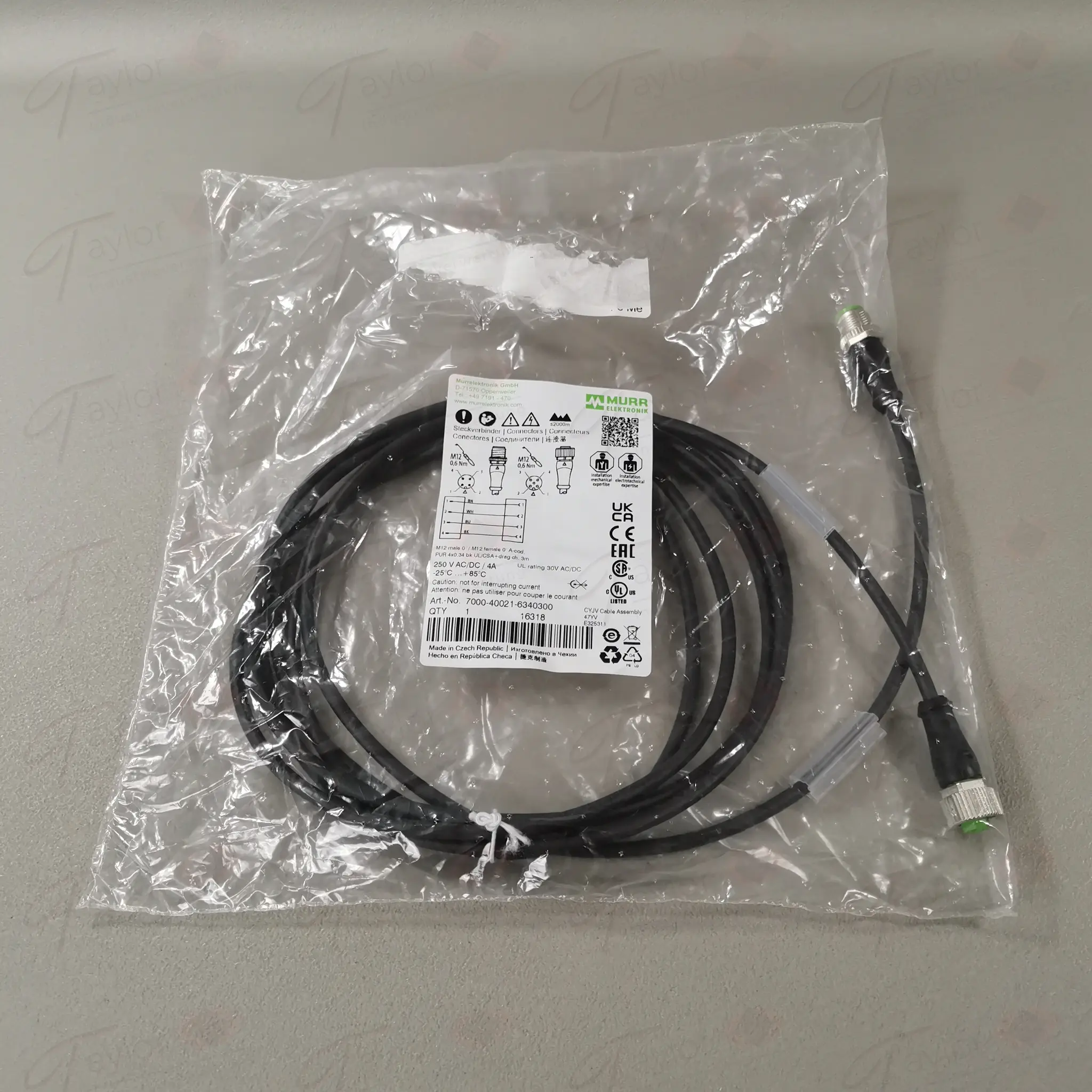 Produktfoto 1 von Murr 7000-40021-6340300 NEU OVP