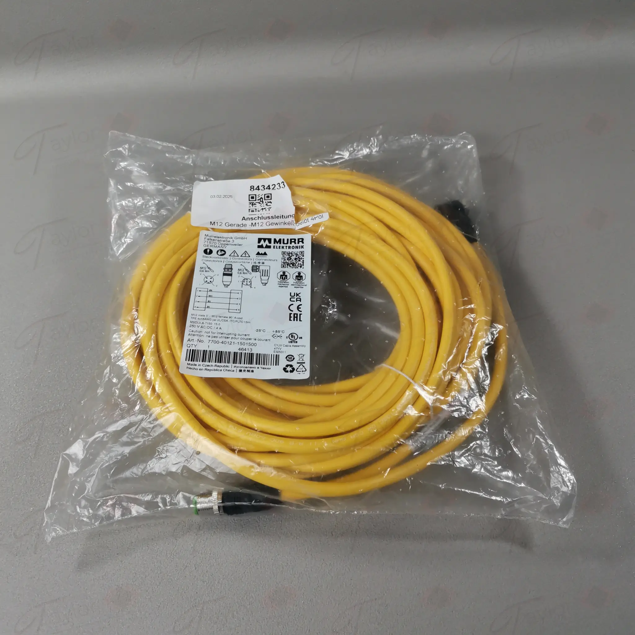 Produktfoto 1 von Murr 7700-40121-1501500 NEU OVP