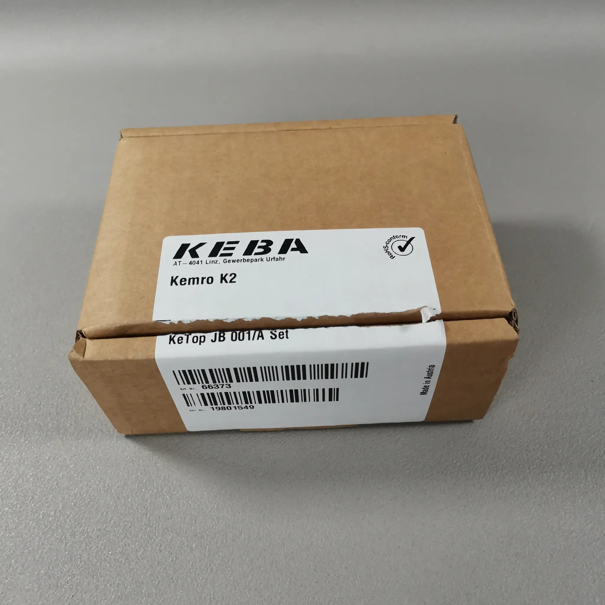 Produktfoto 1 von Keba Kemro K2 KeTop JB 001/A Set 66373 NEU in OVP Siegel offen