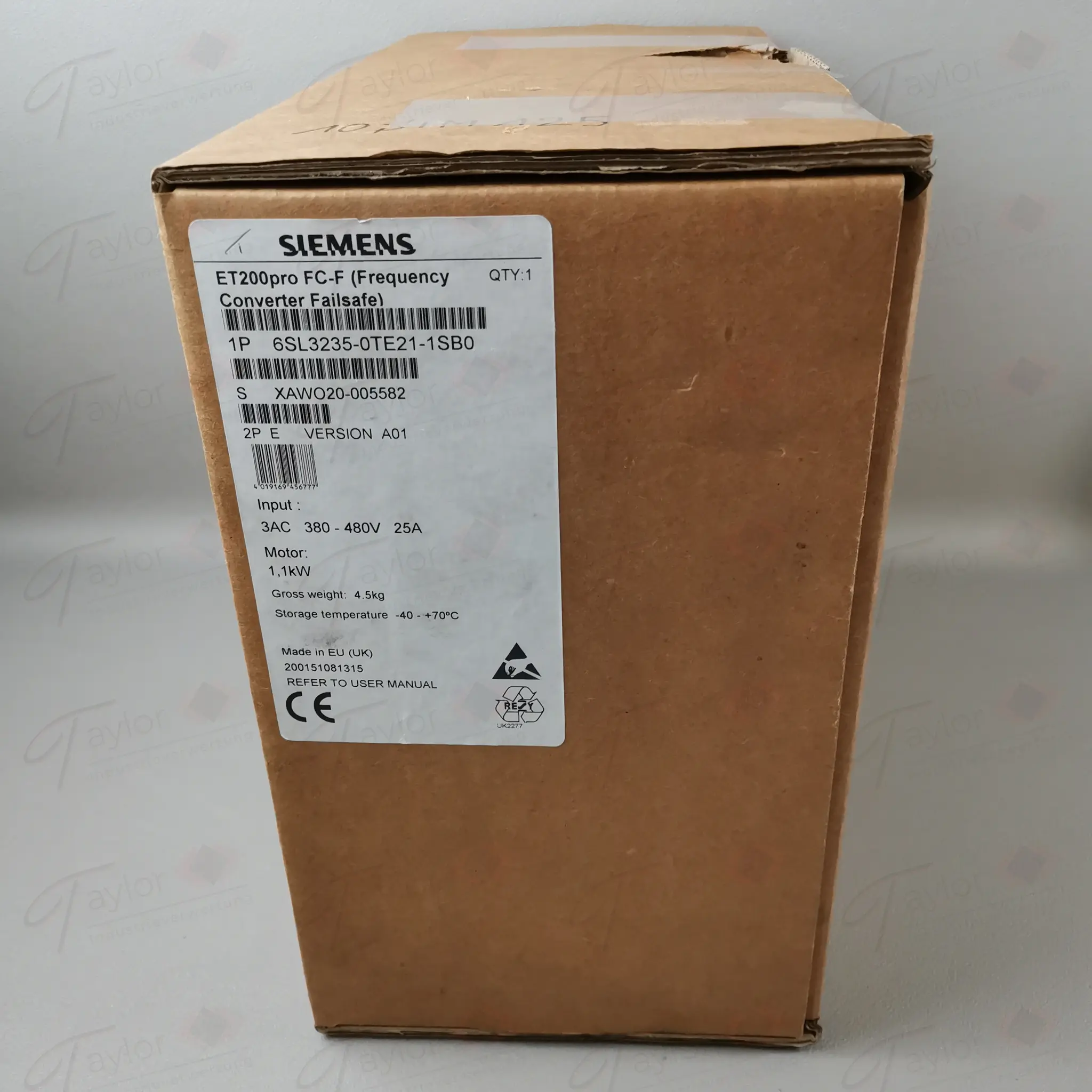 Produktfoto 1 von Siemens 6SL3235-0TE21-1SB0 / 6SL3 235-0TE21-1SB0 NEU OVP