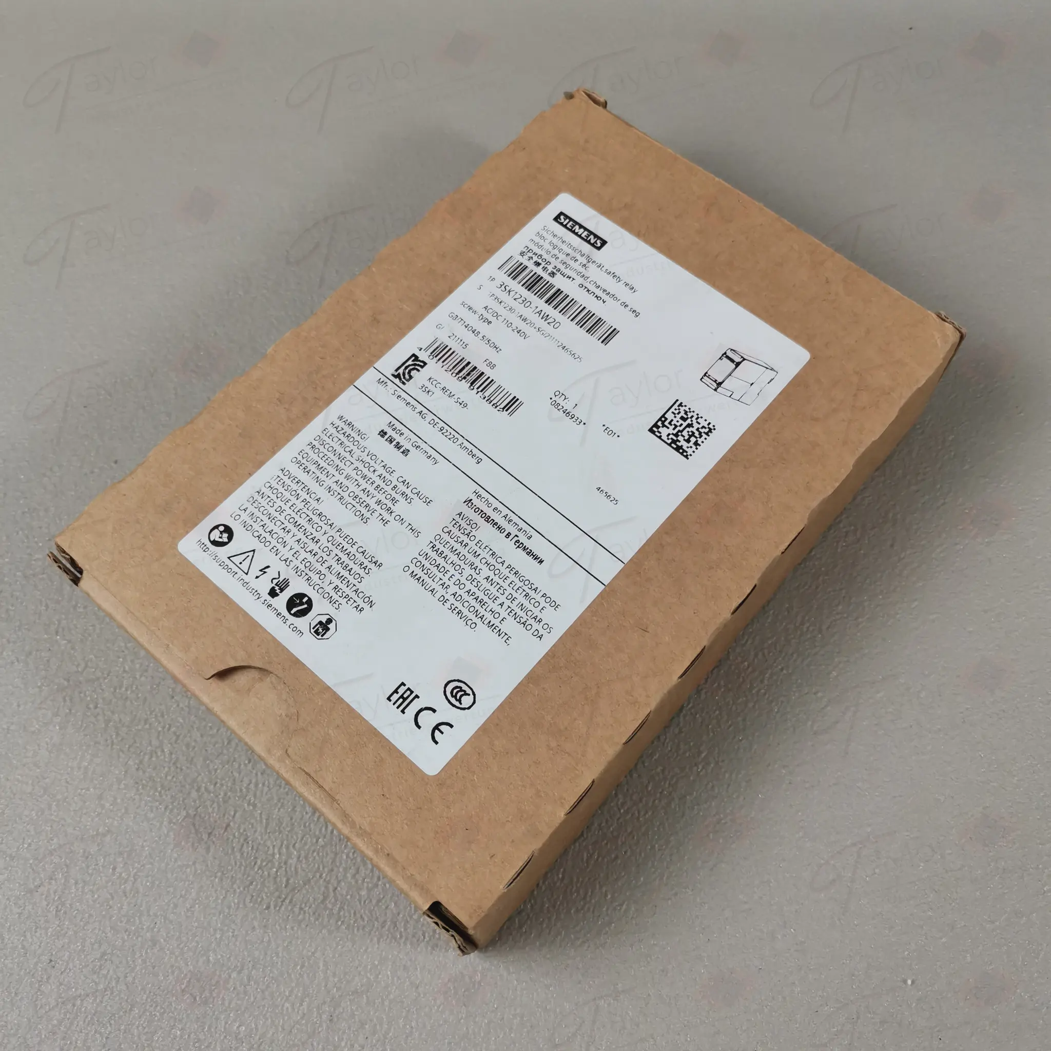 Produktfoto 1 von Siemens 3SK1230-1AW20 / 3SK1 230-1AW20 NEU OVP