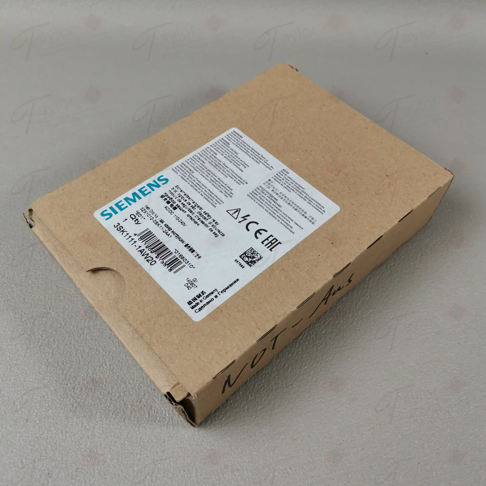 Produktfoto 1 von Siemens 3SK1111-1AW20 / 3SK1 111-1AW20 NEU OVP
