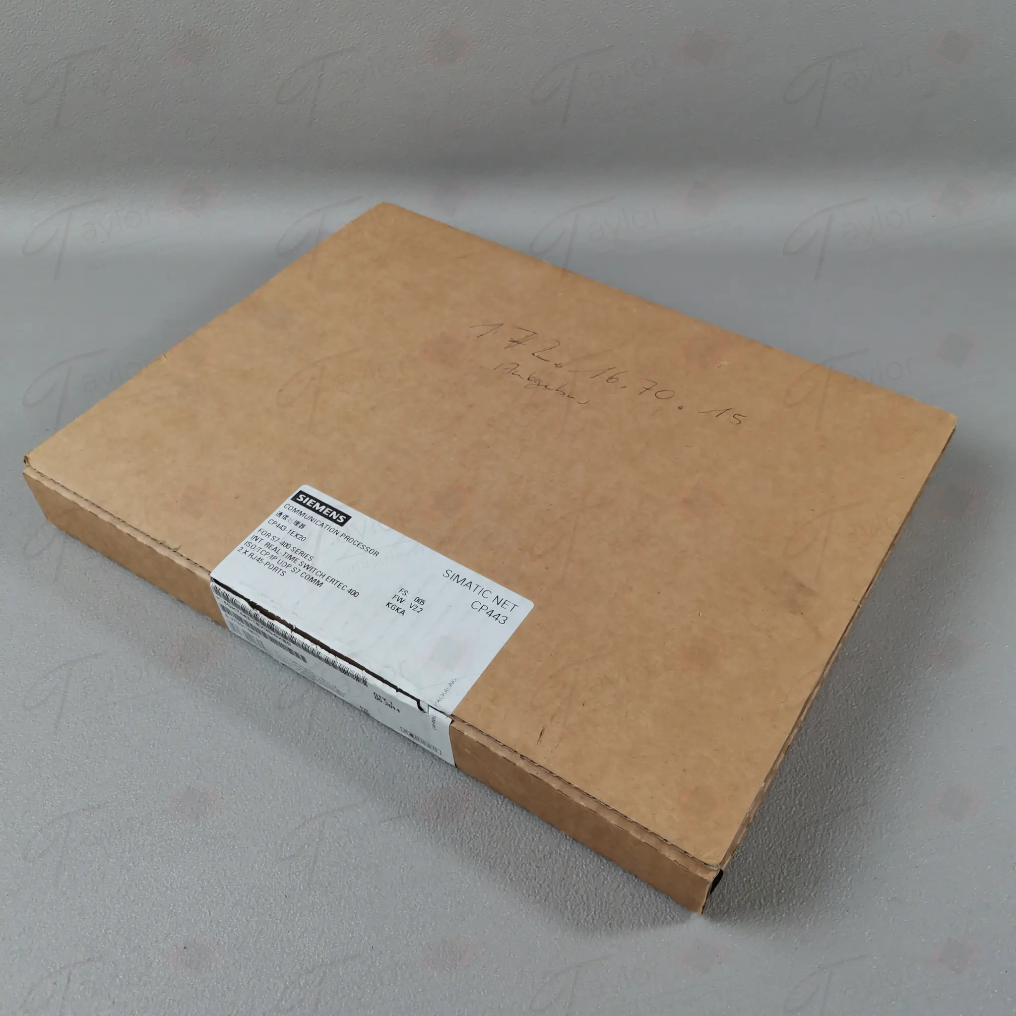 Produktfoto 1 von Siemens 6GK7 443-1EX20-0XE0 / 6GK7443-1EX20-0XE0 NEU in OVP Siegel offen