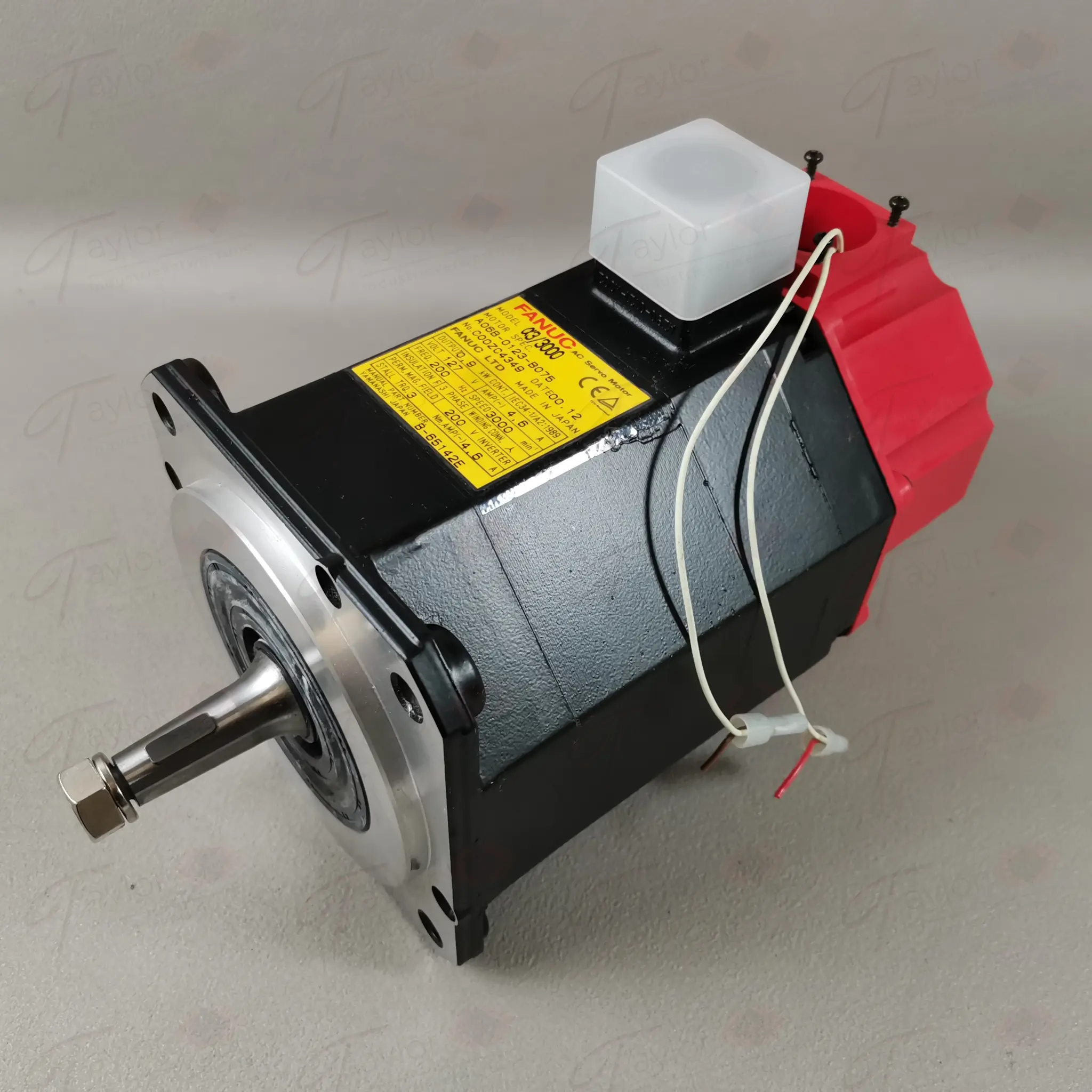 Produktfoto 1 von Fanuc A06B-0123-B075 Anschluss über Kabel