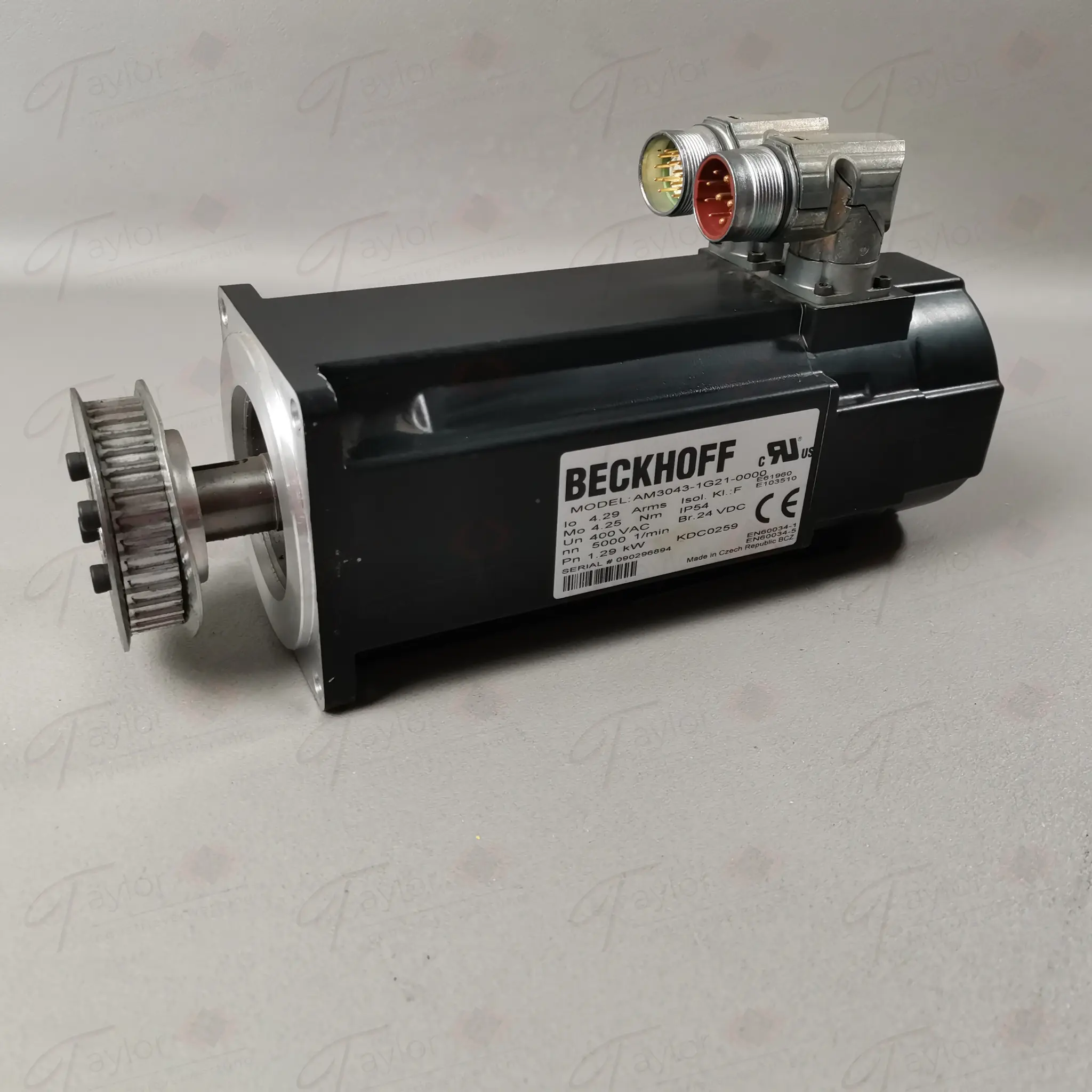 Produktfoto 1 von Beckhoff Synchron-Servomotor AM3043-1G21-0000