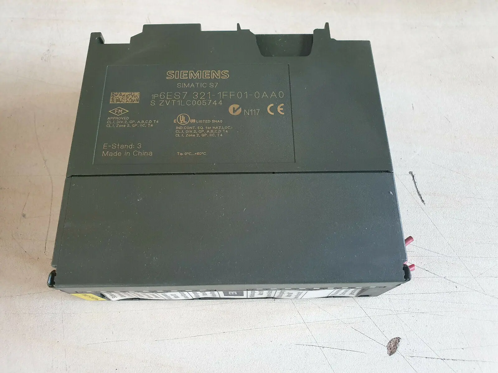 Produktfoto 1 von Siemens 6ES7 321-1FF01-0AA0 / 6ES7321-1FF01-0AA0
