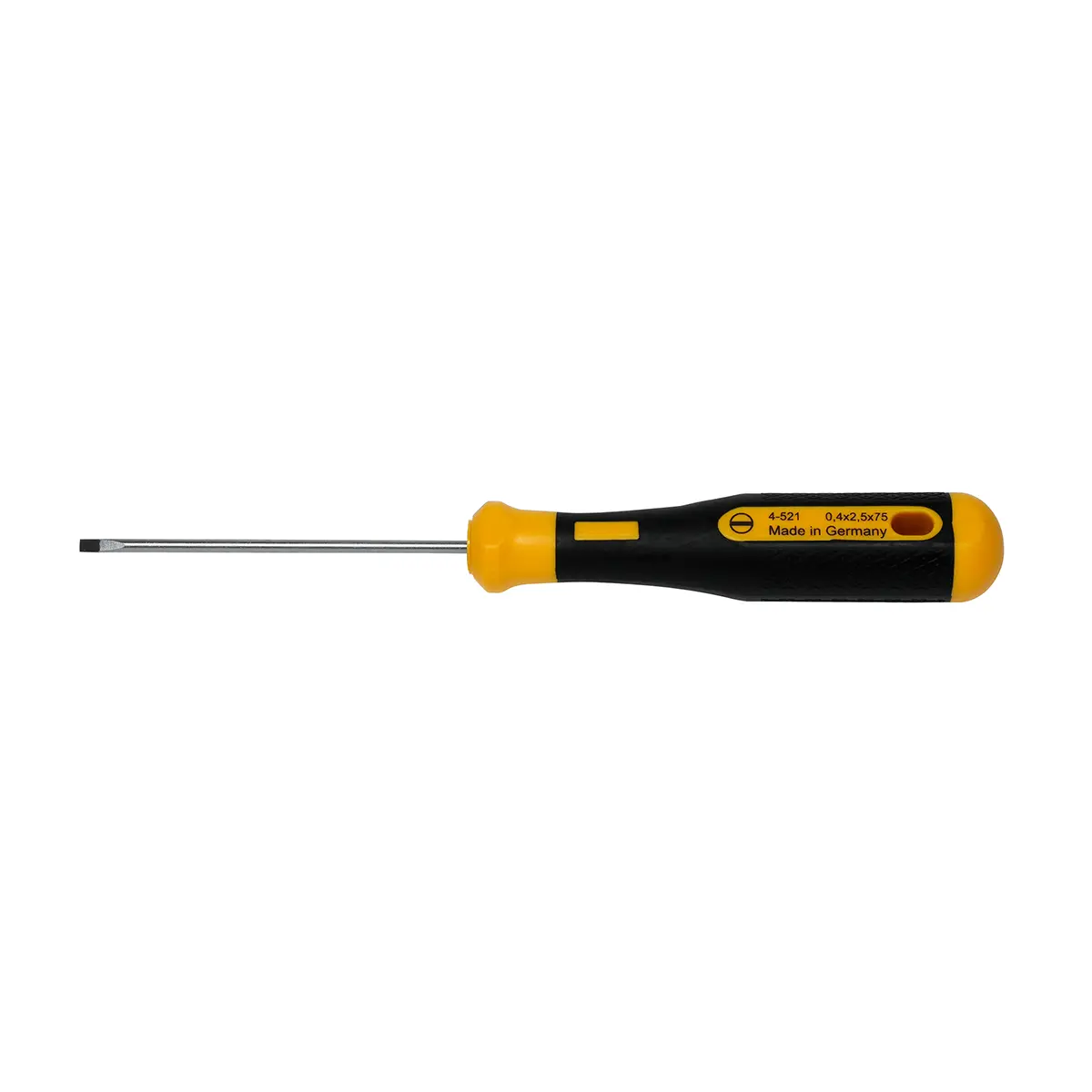 Schraubendreher POWERline Schlitz Klinge 2,5x0,4x75mm