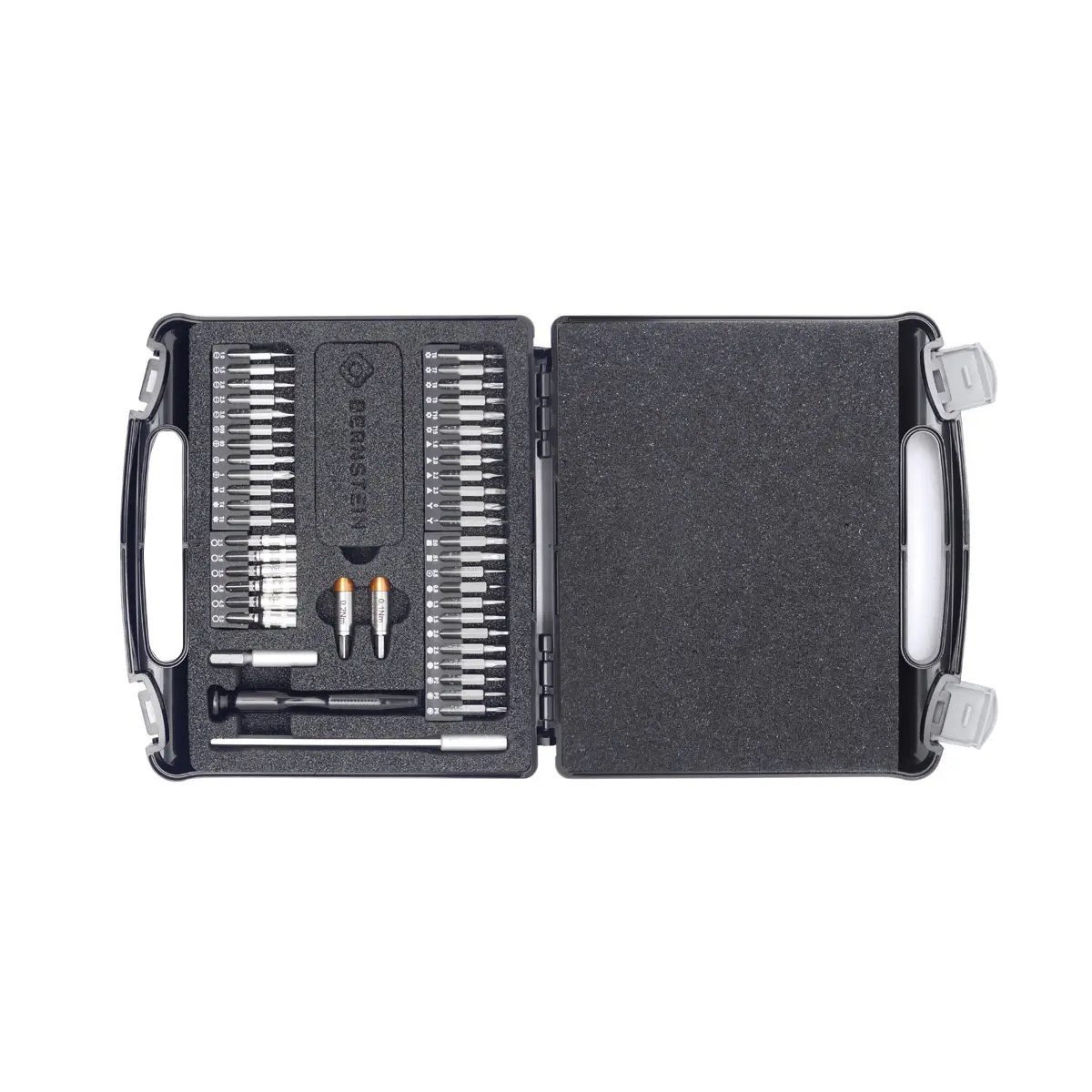 Produktfoto 1 von Bit-Satz 47-tlg mit Drehmoment-Adapter 0.1+0.2Nm