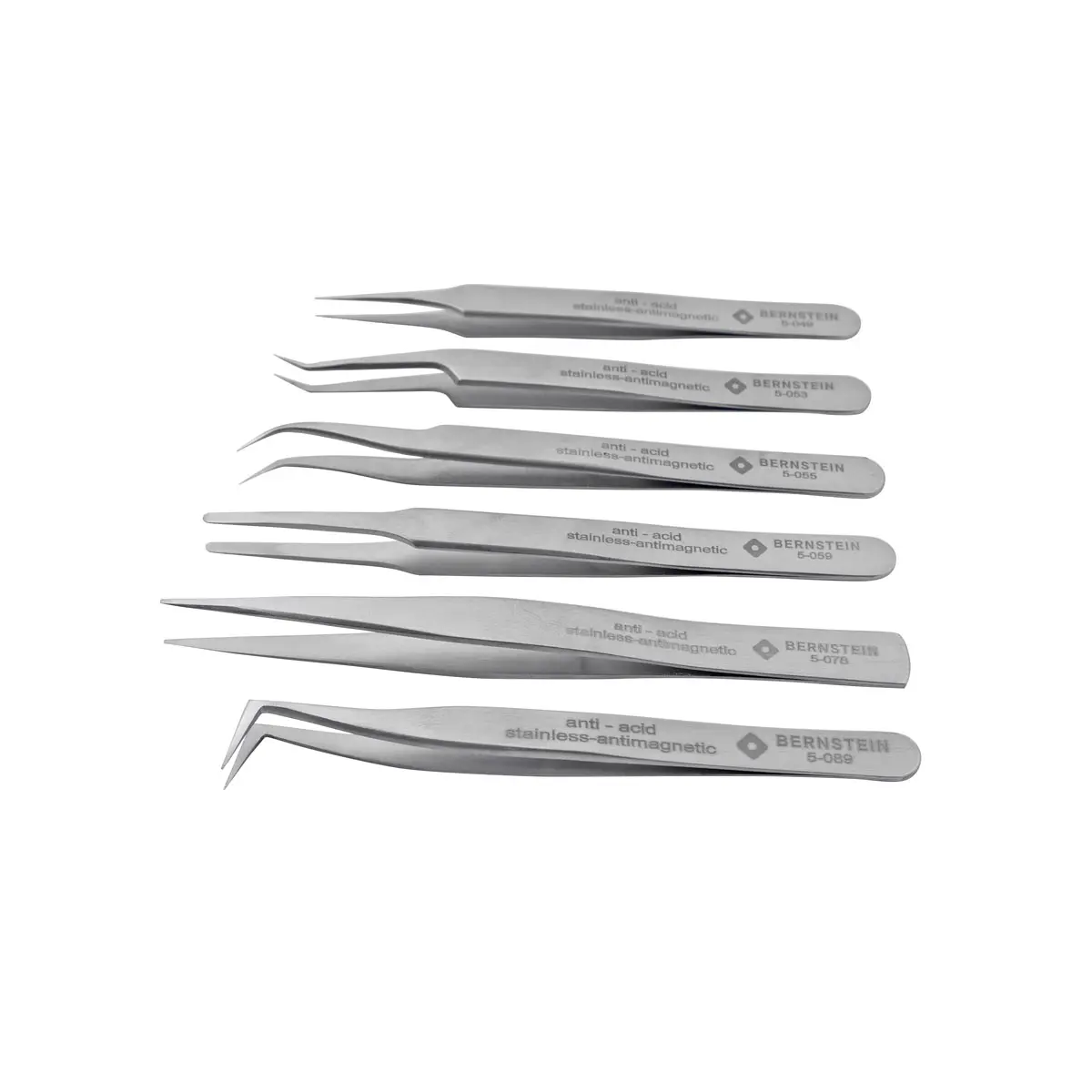 Produktfoto 1 von SMD Pinzetten Satz 6-tlg