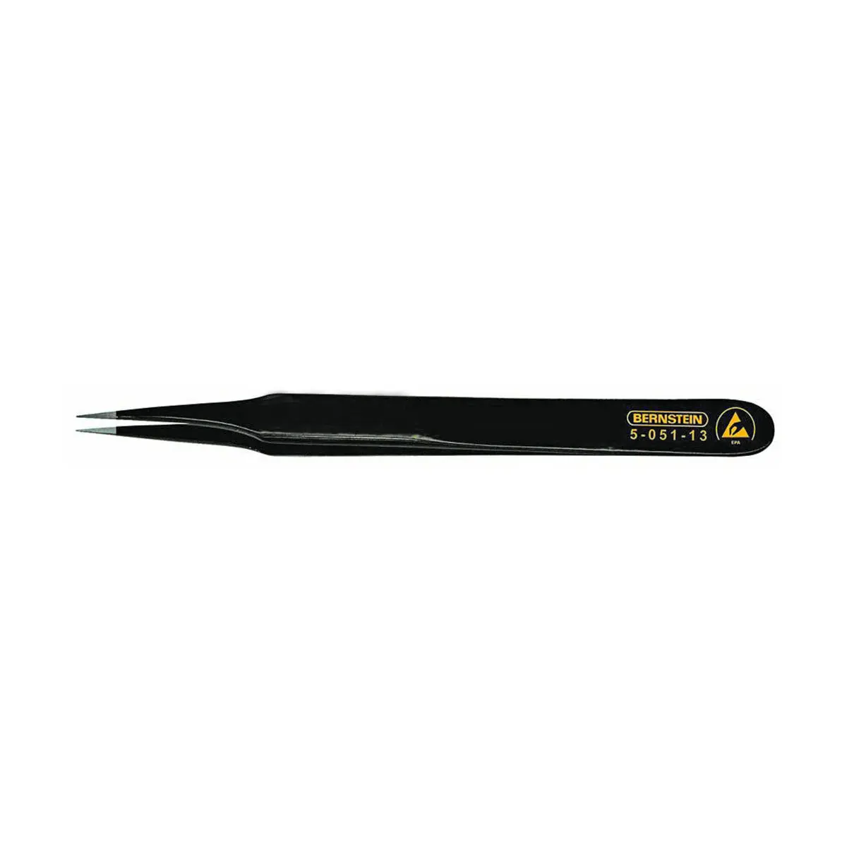 Produktfoto 1 von ESD SMD Pinzette 120mm Form 2 Edelstahl, ableitfähig