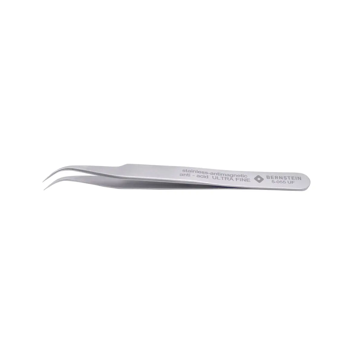 Produktfoto 1 von SMD Pinzette ULTRA FINE 120mm Form 7a Edelstahl Winkel 40° sehr spitz