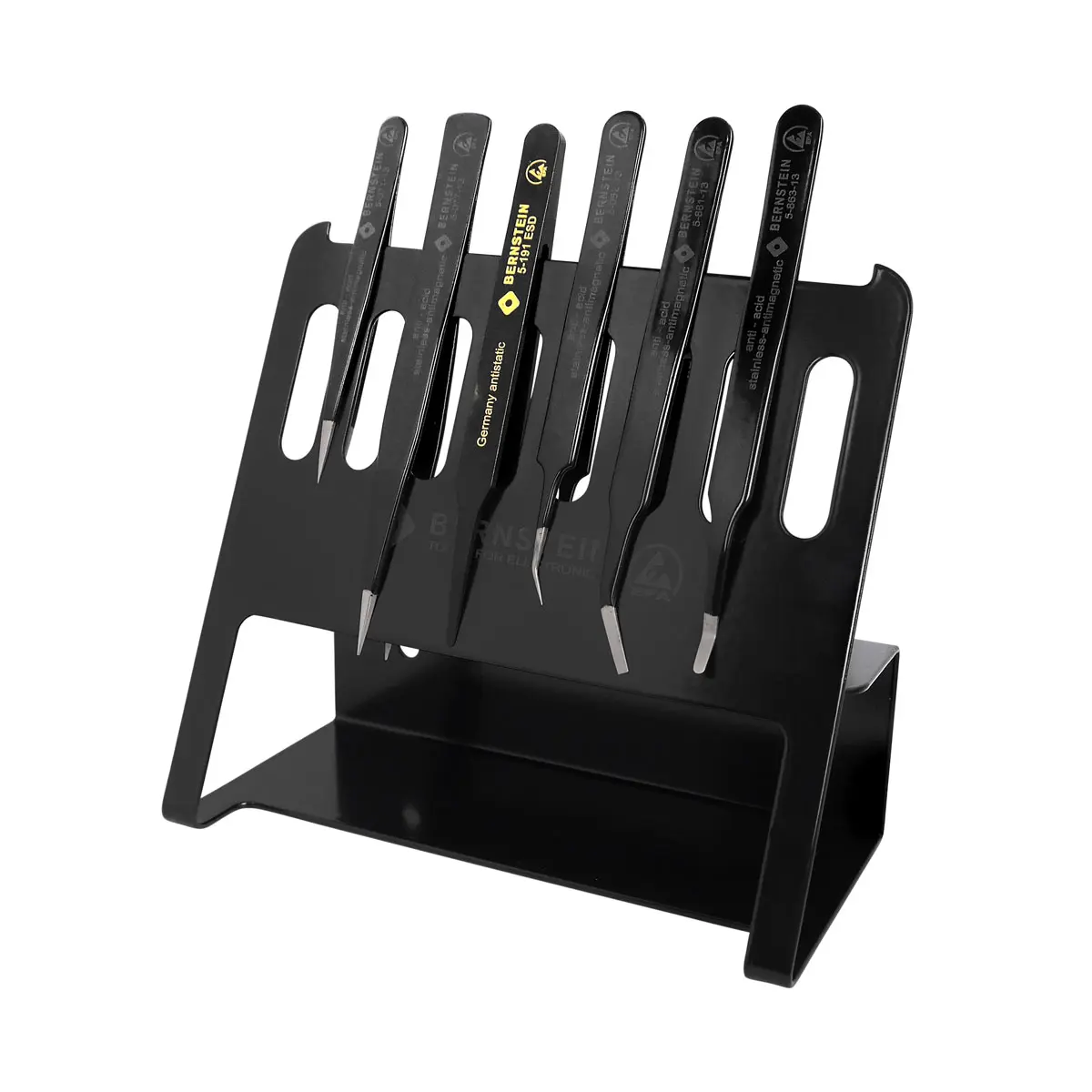 Produktfoto 1 von ESD SMD Pinzetten Satz VARIO 6-tlg