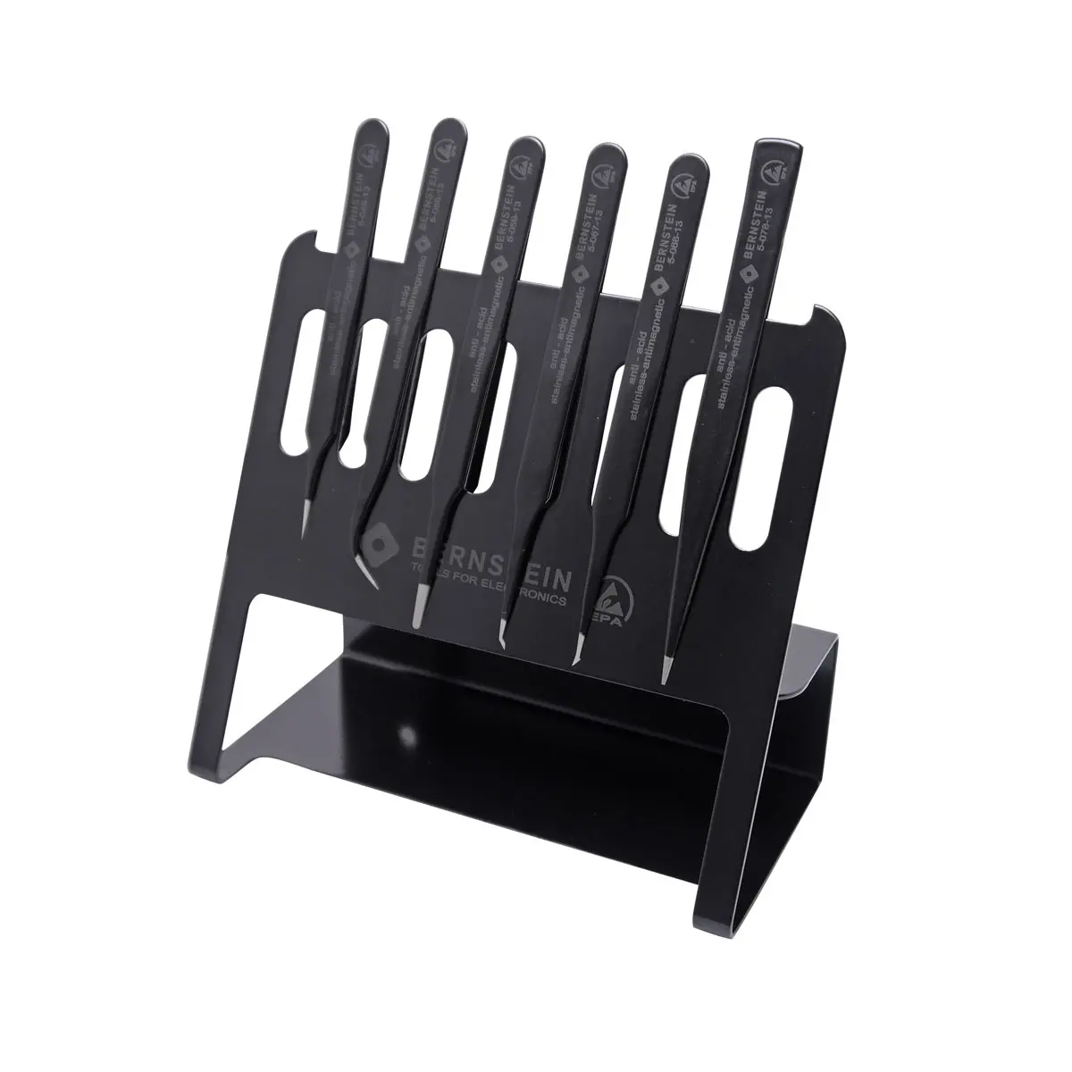 Produktfoto 1 von ESD SMD Pinzetten Satz VARIO 6-tlg