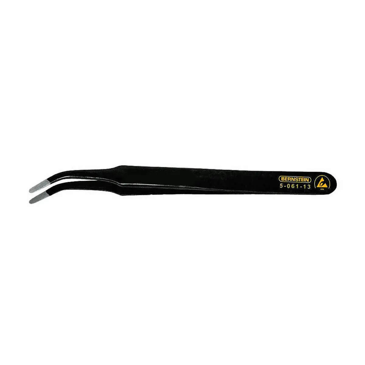 Produktfoto 1 von ESD SMD Pinzette 115mm Form 2ab Edelstahl Winkel 30° ableitfähig