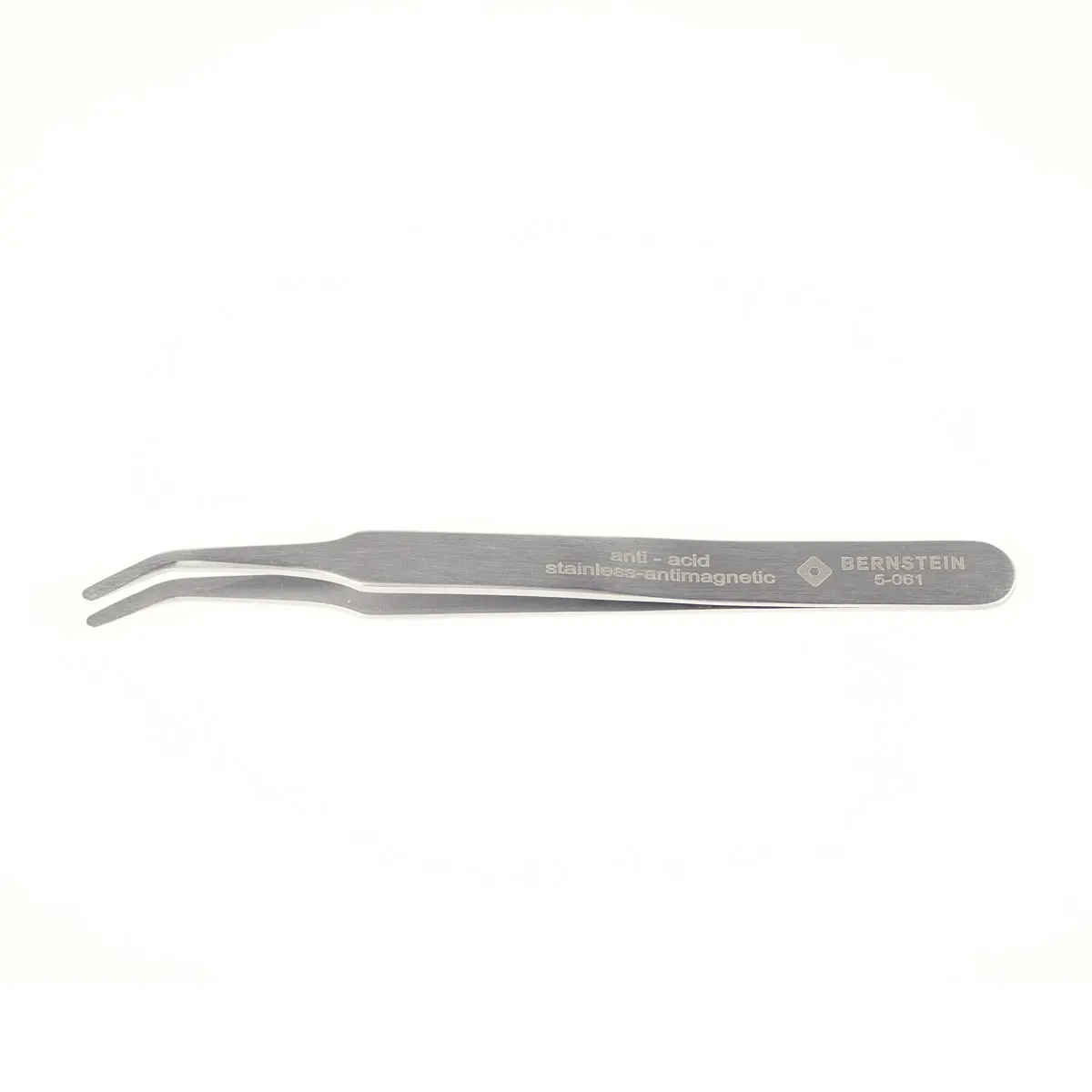 Produktfoto 1 von SMD Pinzette 115mm Form 2ab Edelstahl Winkel 30°