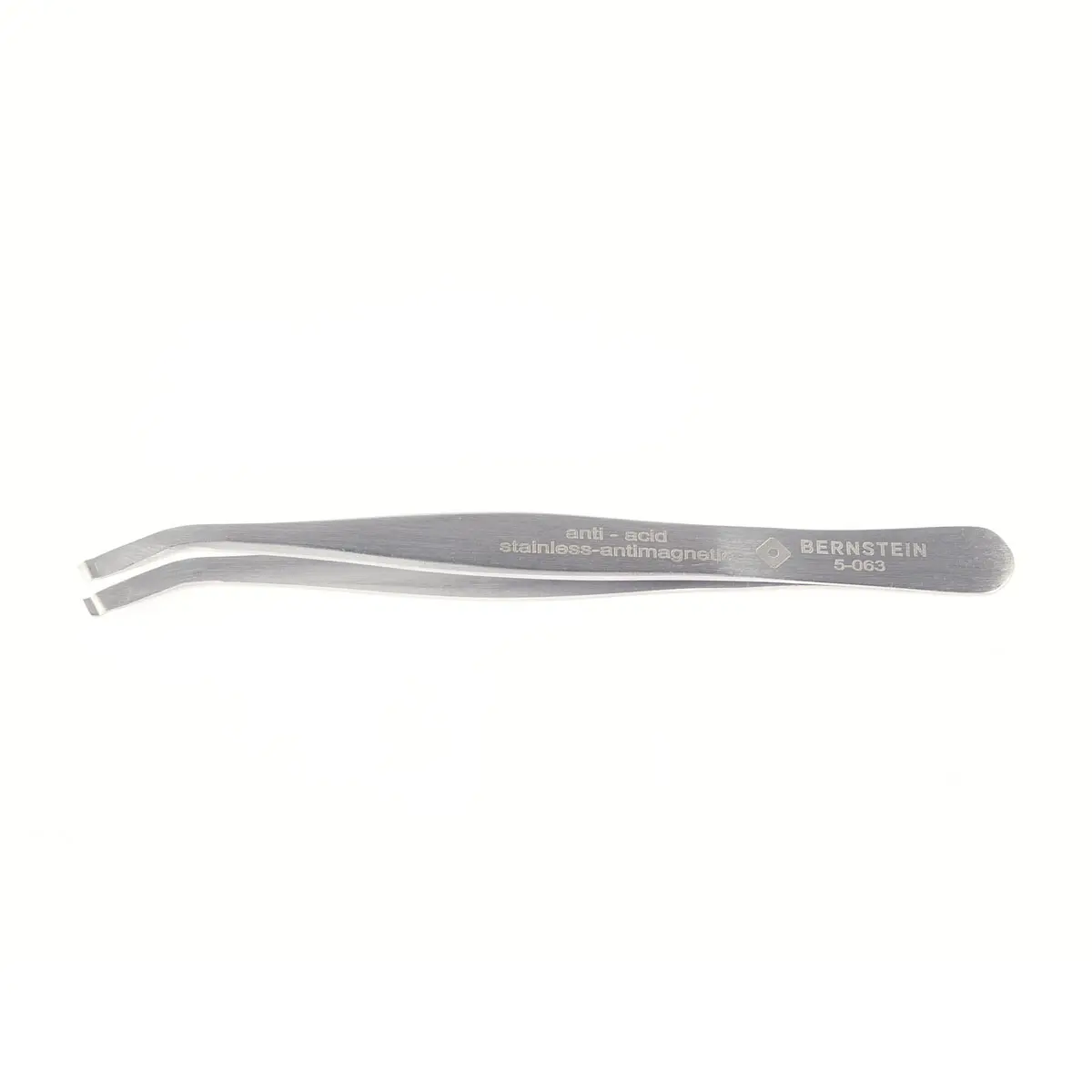 Produktfoto 1 von SMD Pinzette 115mm Form 58 Edelstahl Spitze Ø 0,8x3,0mm 35°